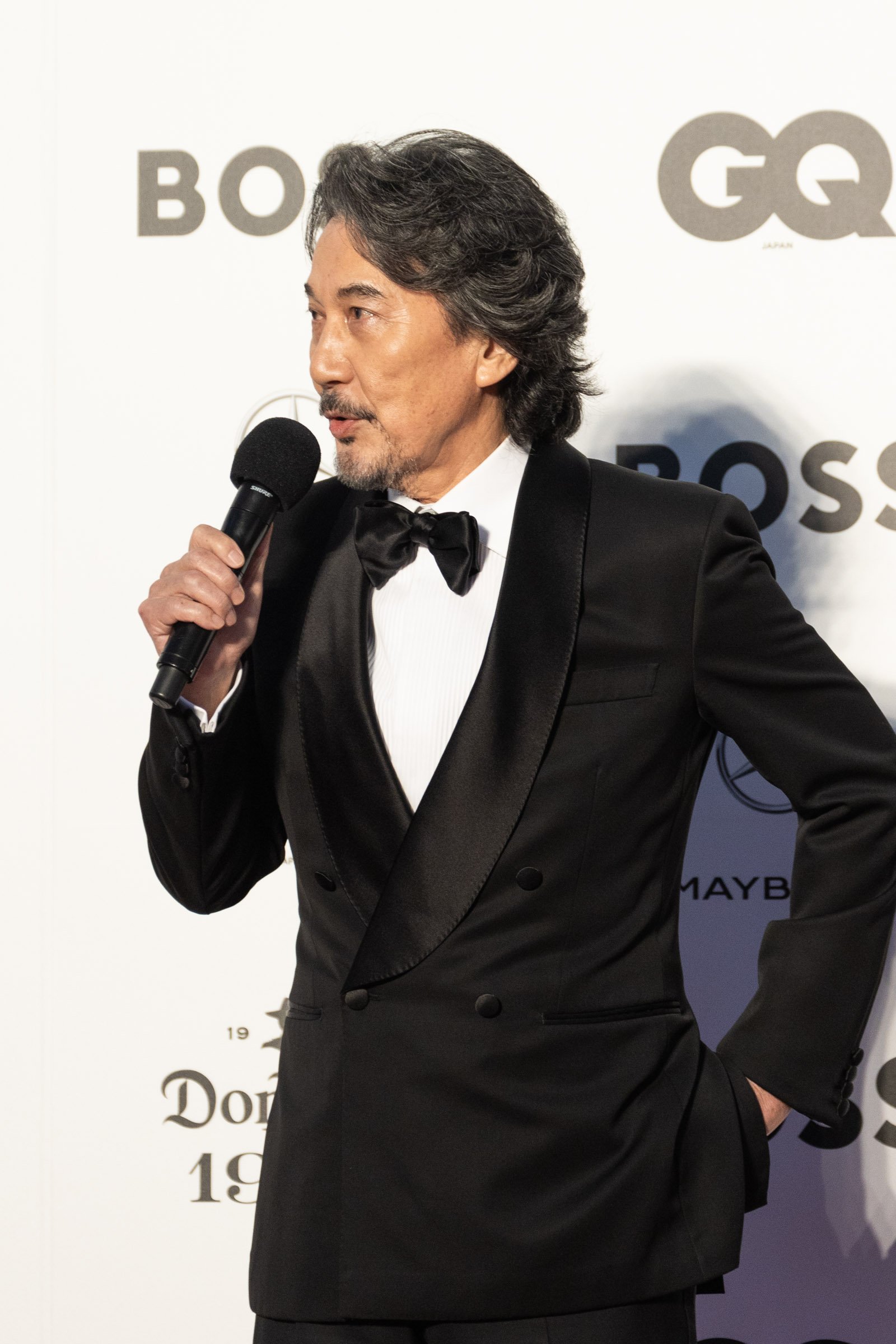 「GQ MEN OF THE YEAR 2023」を受賞した役所広司