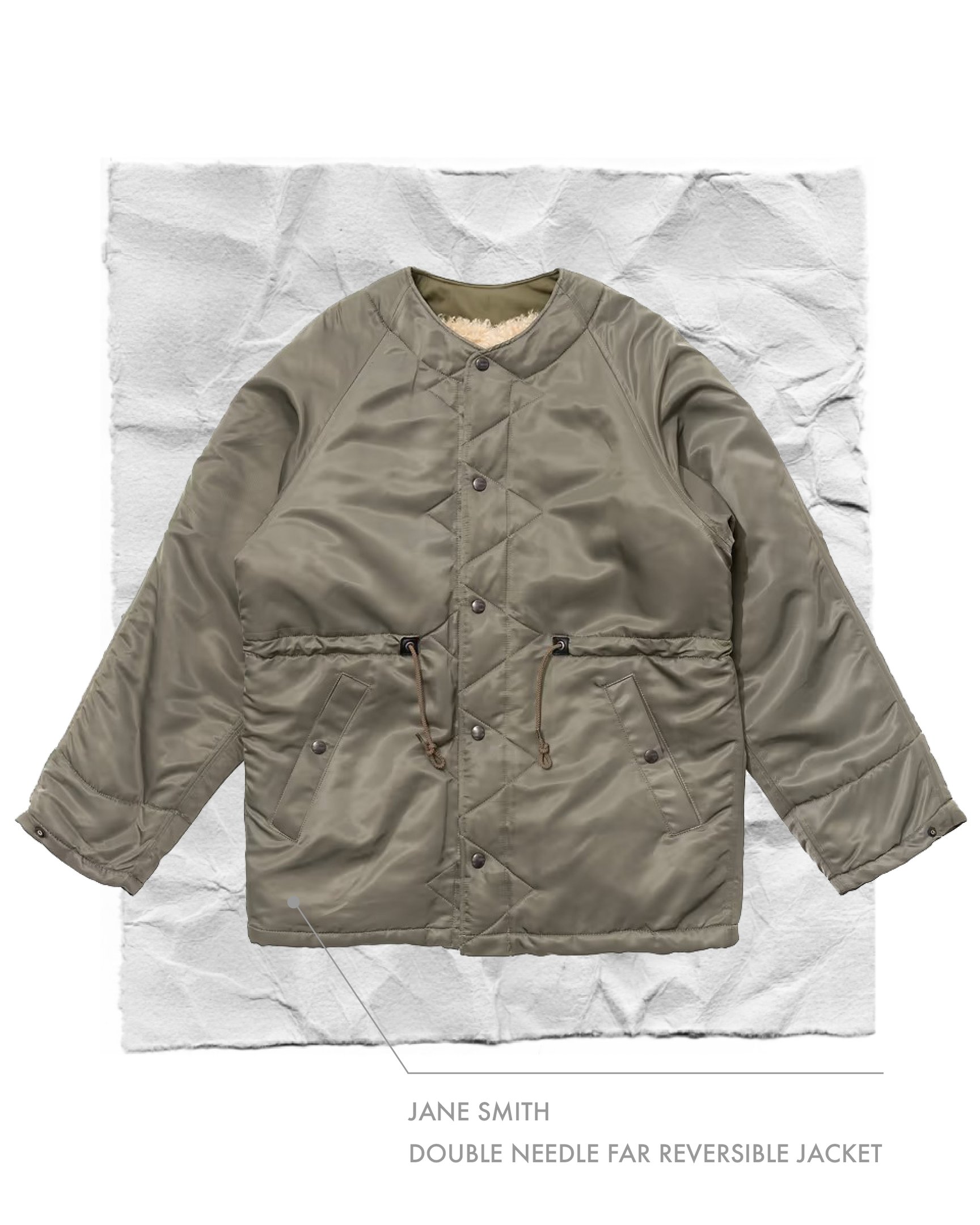 ジェーンスミスのファーリバーシブルジャケット