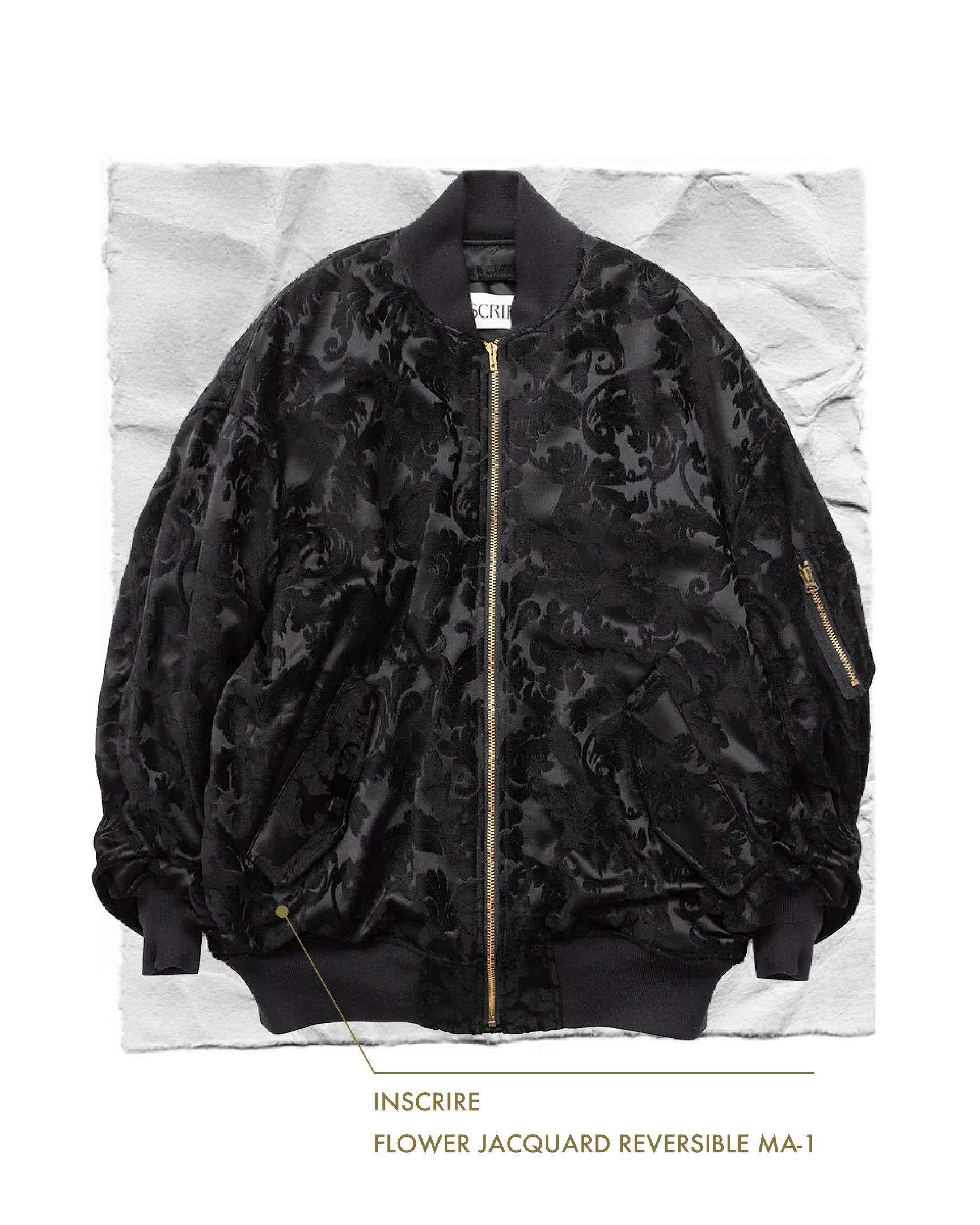 アンスクリアのリバーシブルMA-1