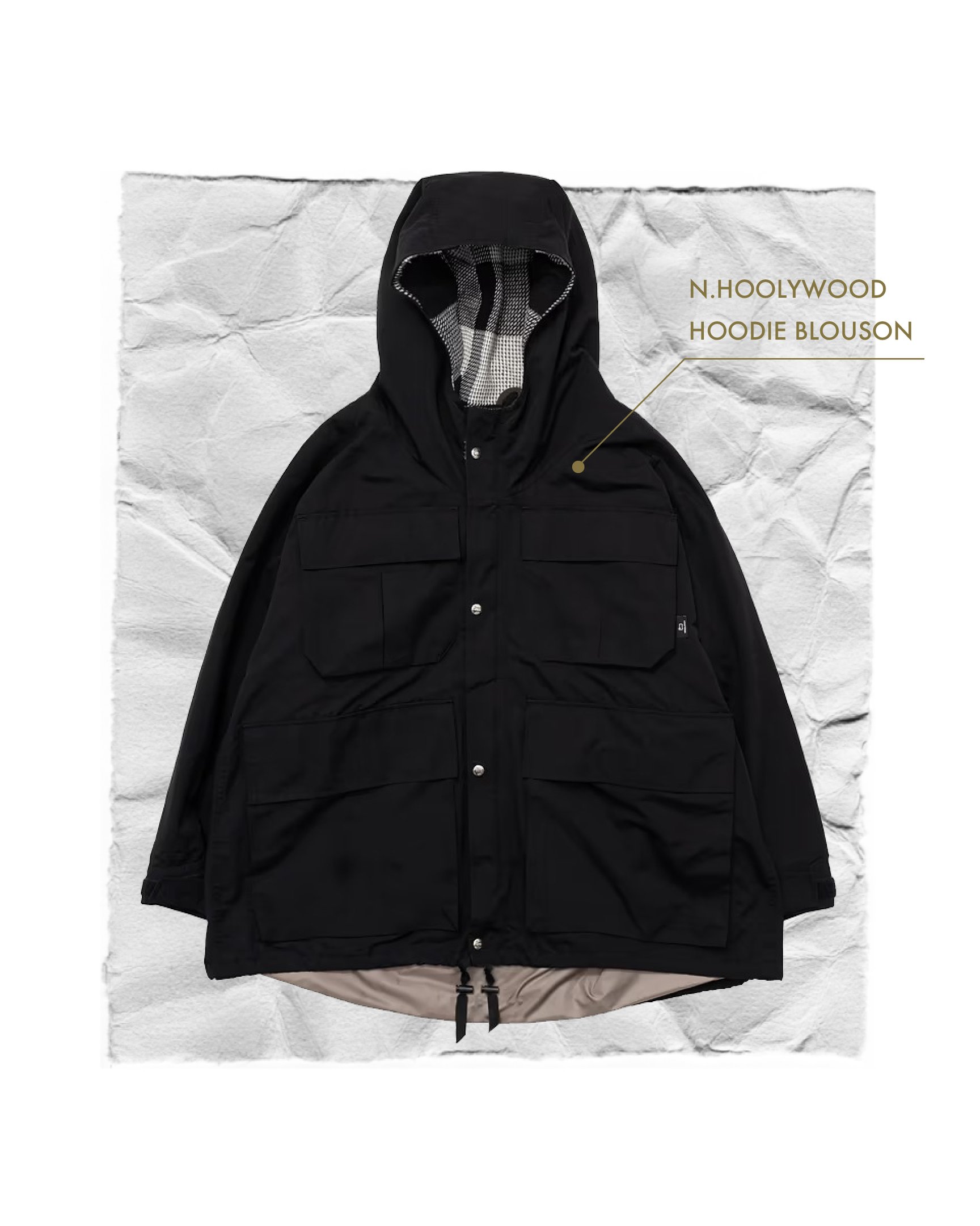 N.ハリウッドとウールリッチのコラボブルゾン