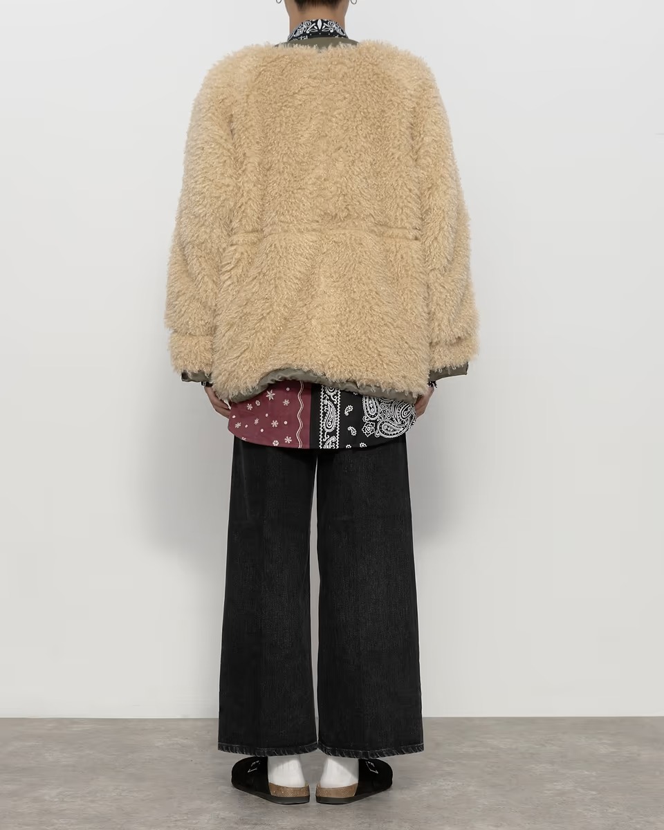 ジェーンスミスのファーリバーシブルジャケット