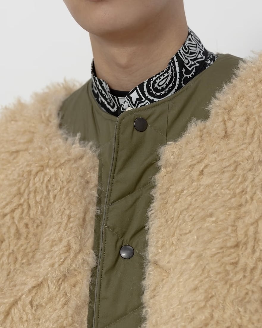 ジェーンスミスのファーリバーシブルジャケット