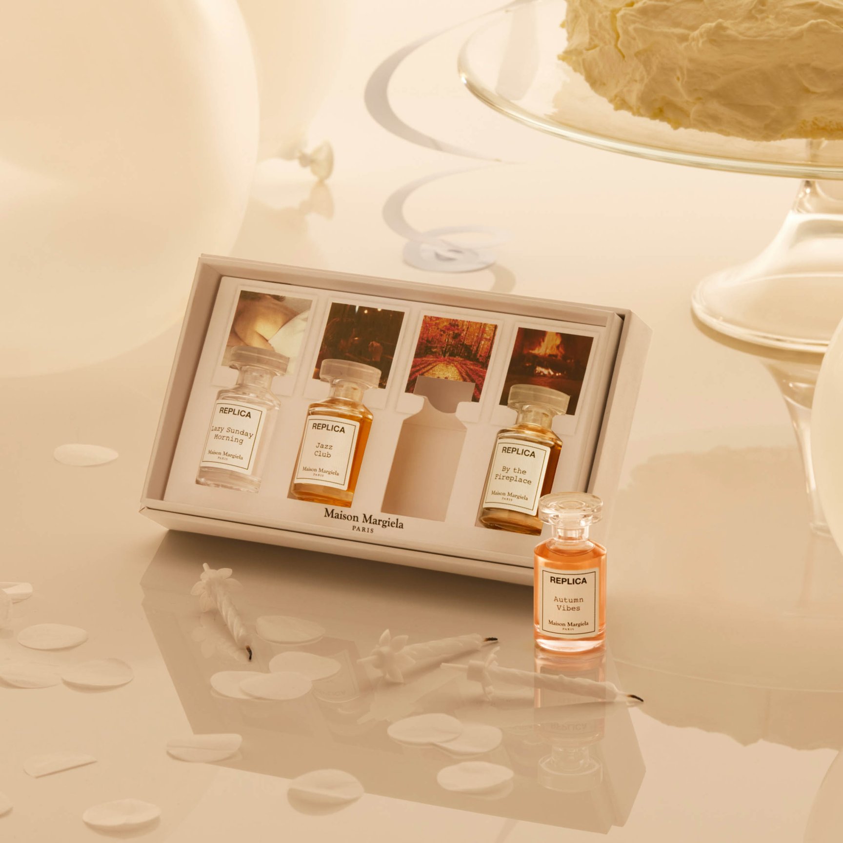 メゾン マルジェラ「レプリカ」フレグランスのクリスマスコフレ