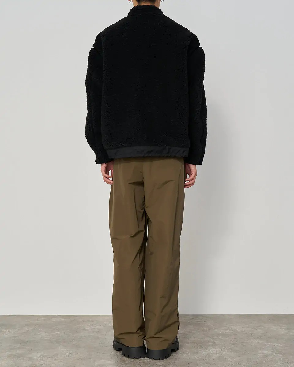 ヨシオクボのボアブルゾン