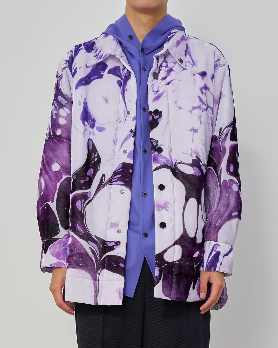 オーバーコートのジャケット