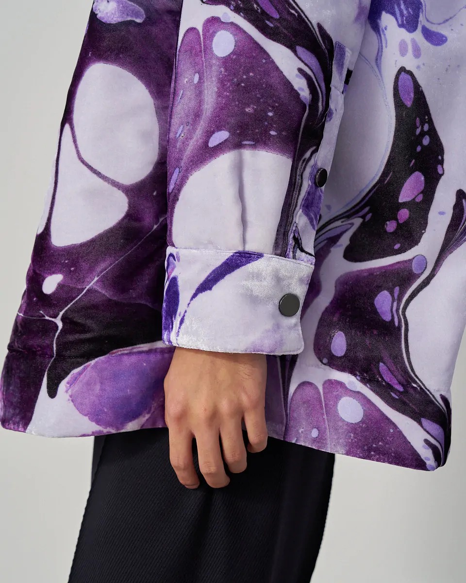 オーバーコートのジャケット