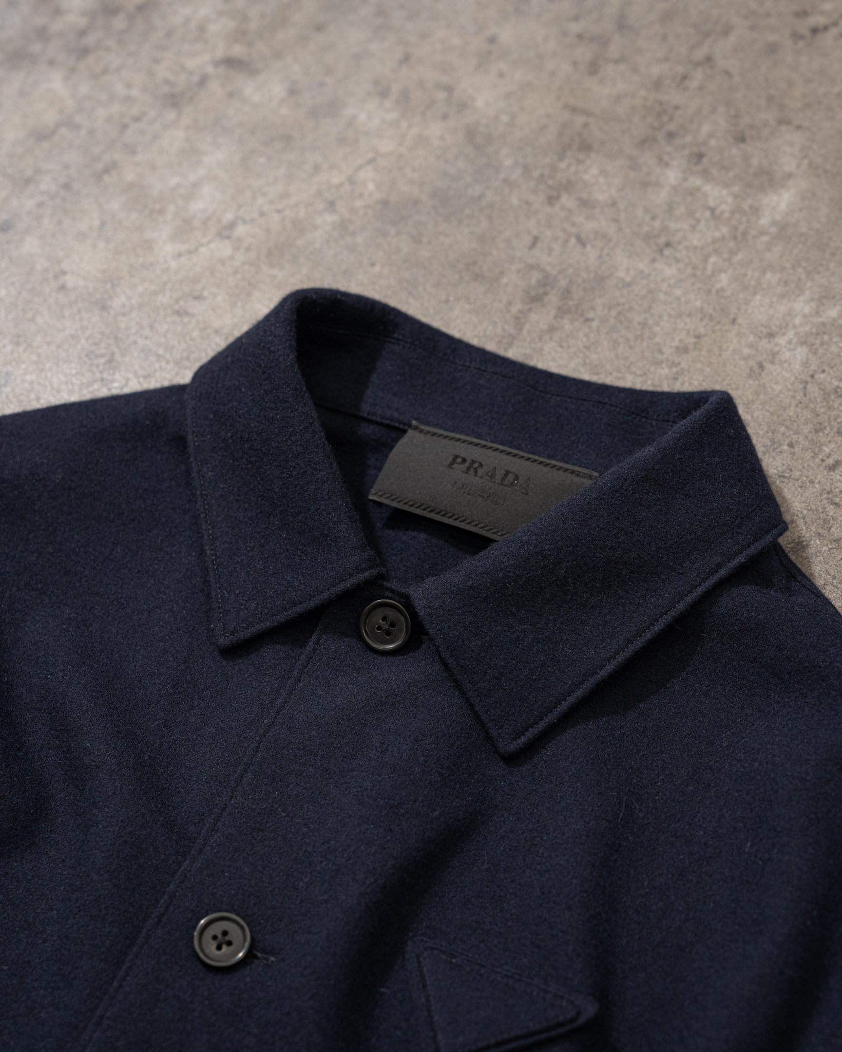 プラダ ウールブレンド シャツ