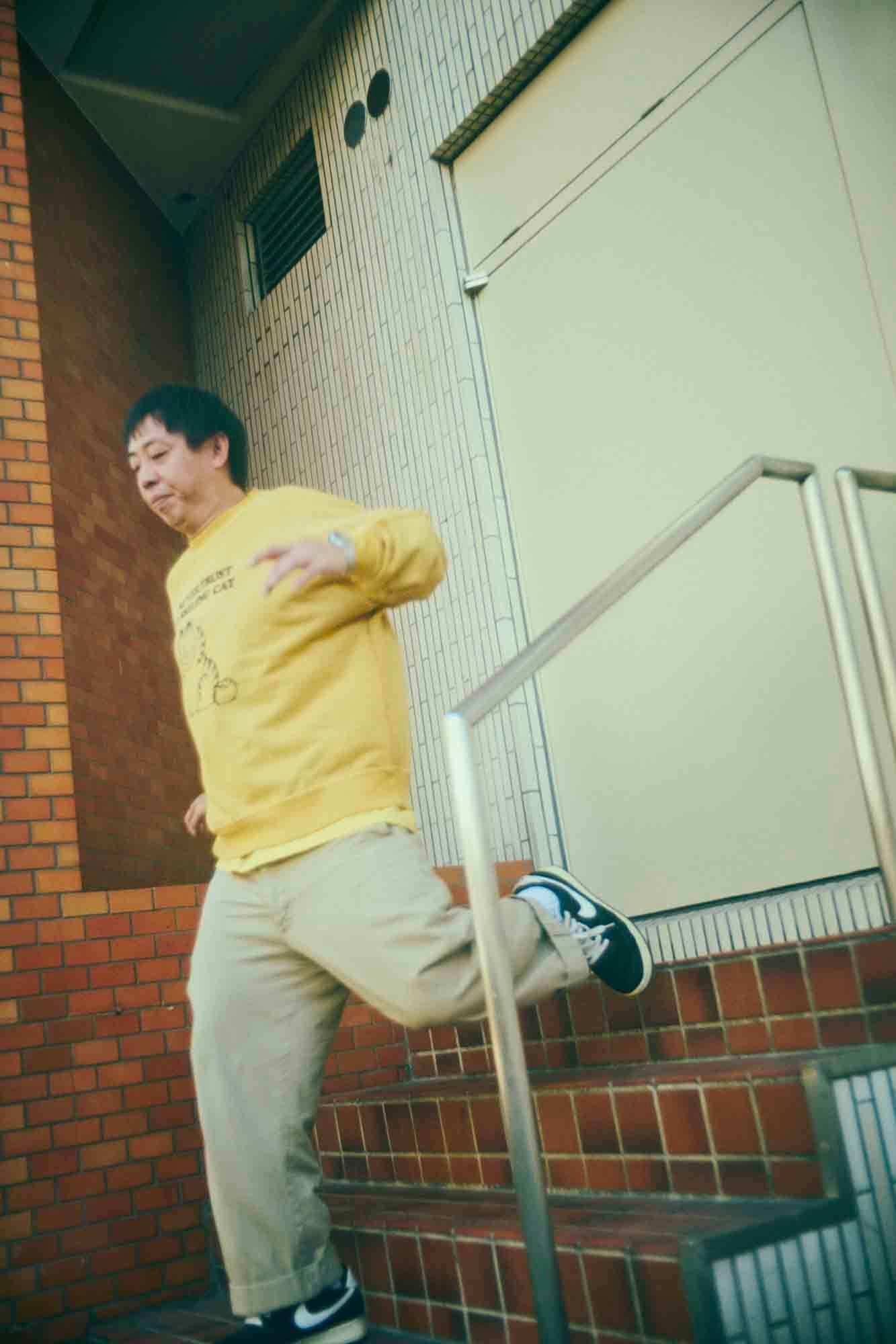 森田を起用したルック