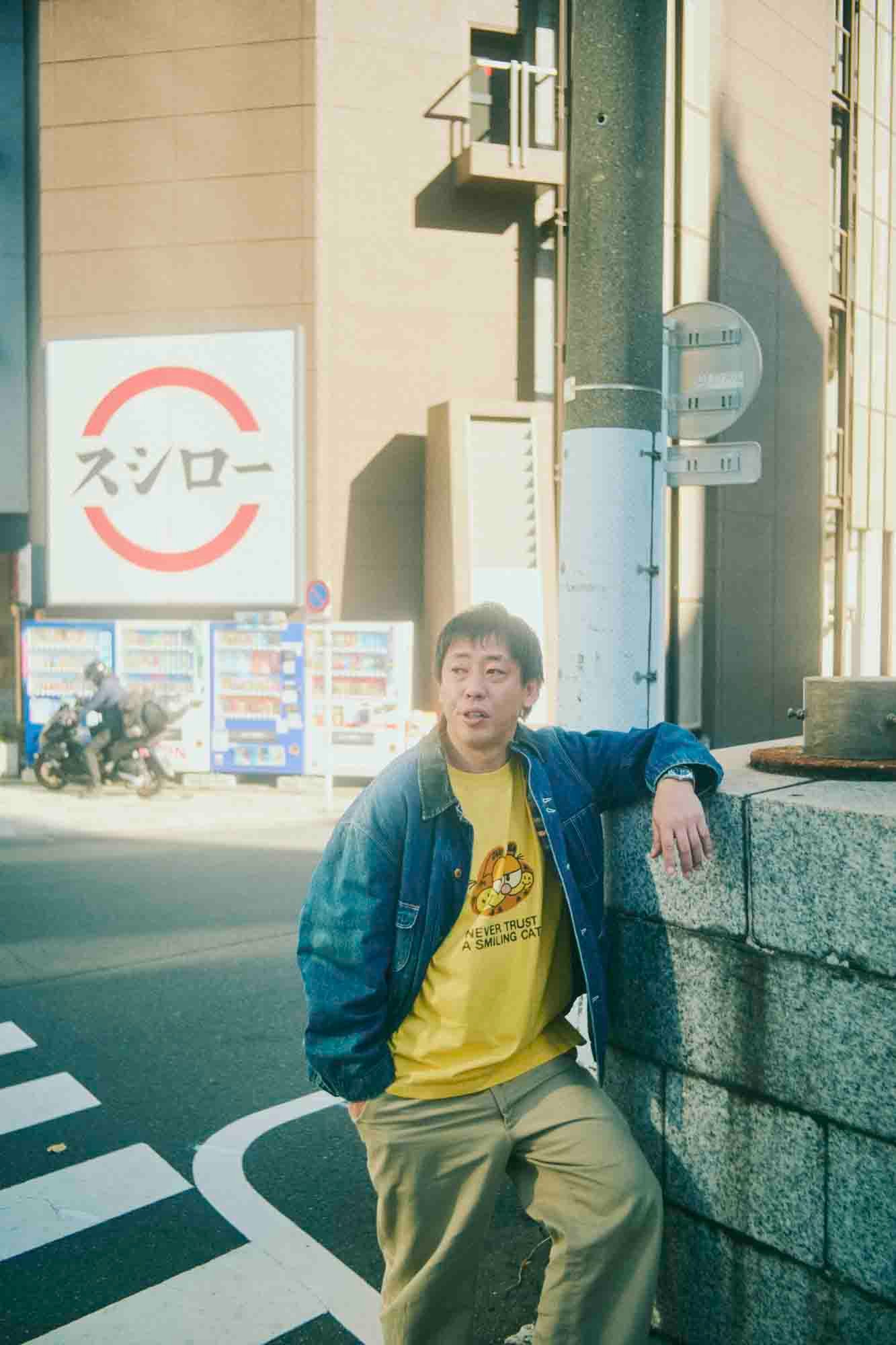 森田を起用したルック