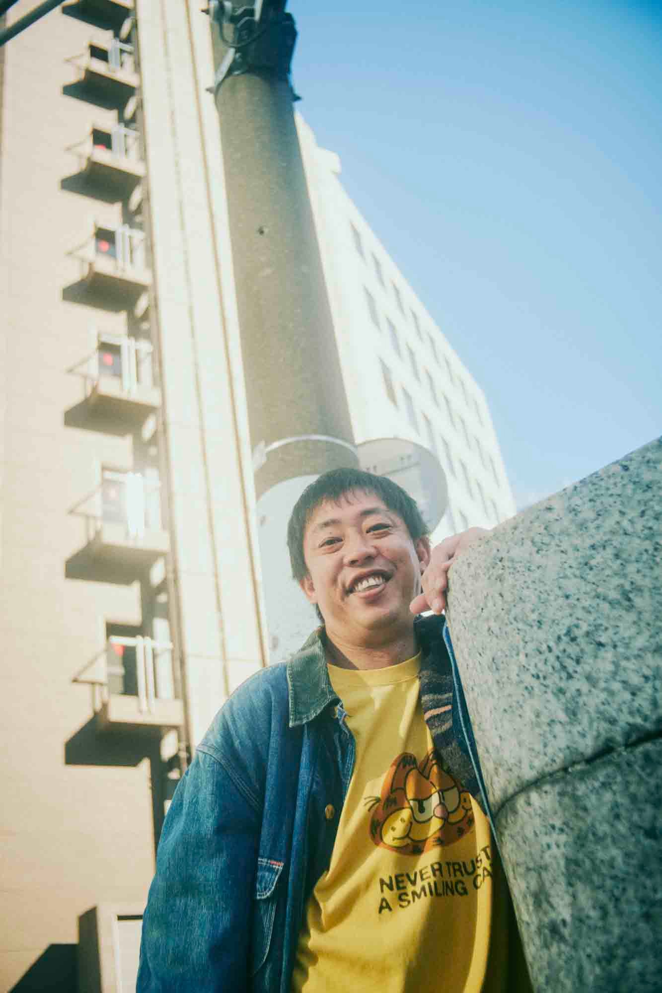 森田を起用したルック