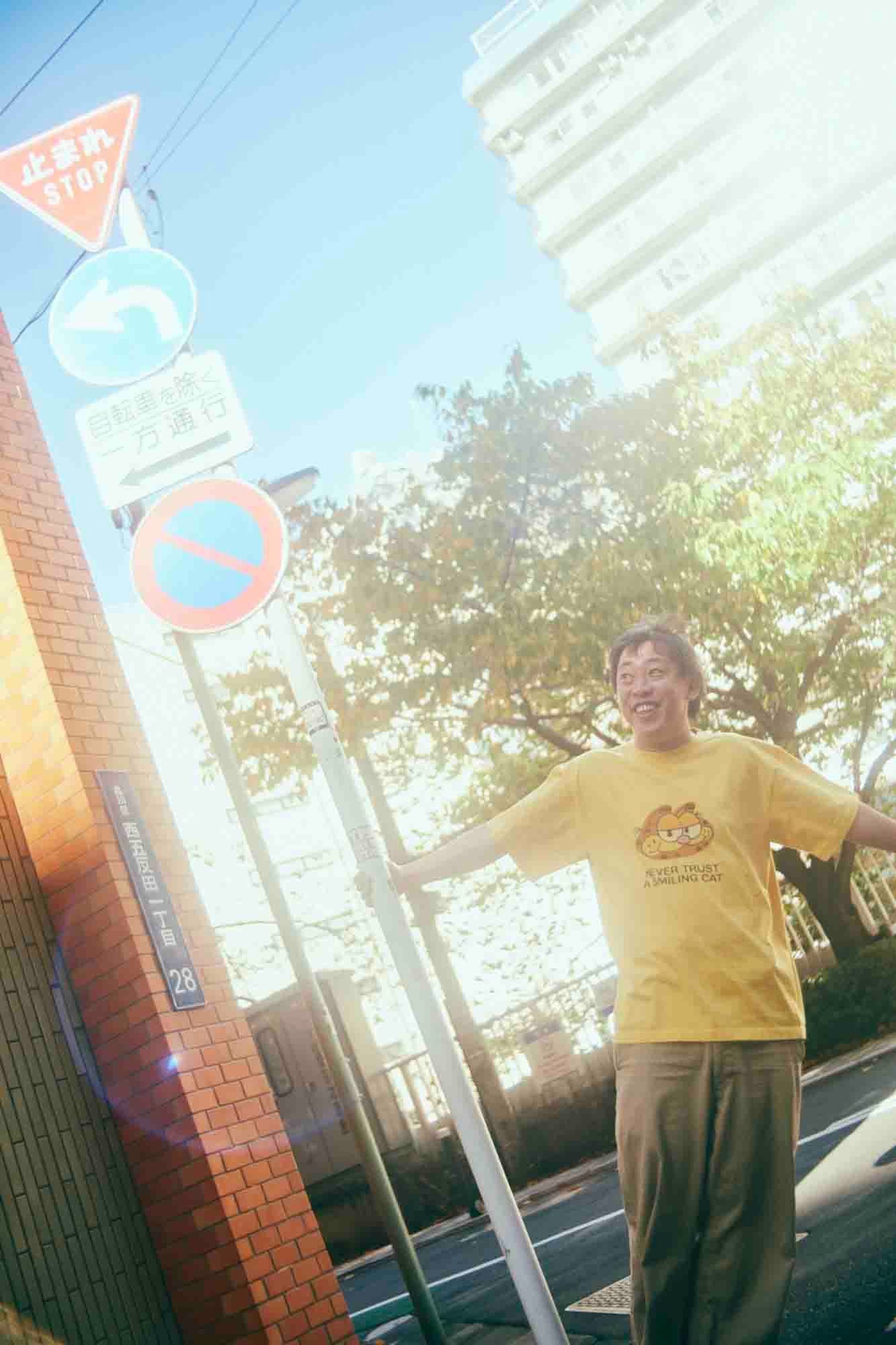 森田を起用したルック