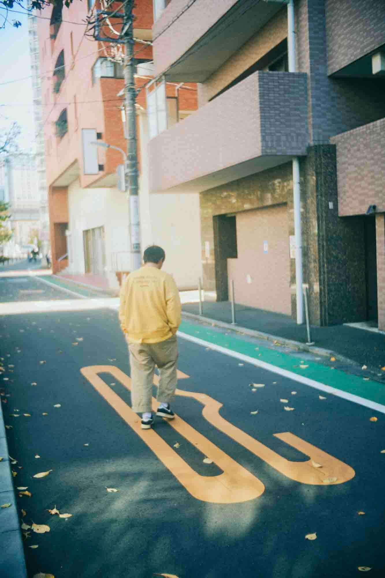 森田を起用したルック