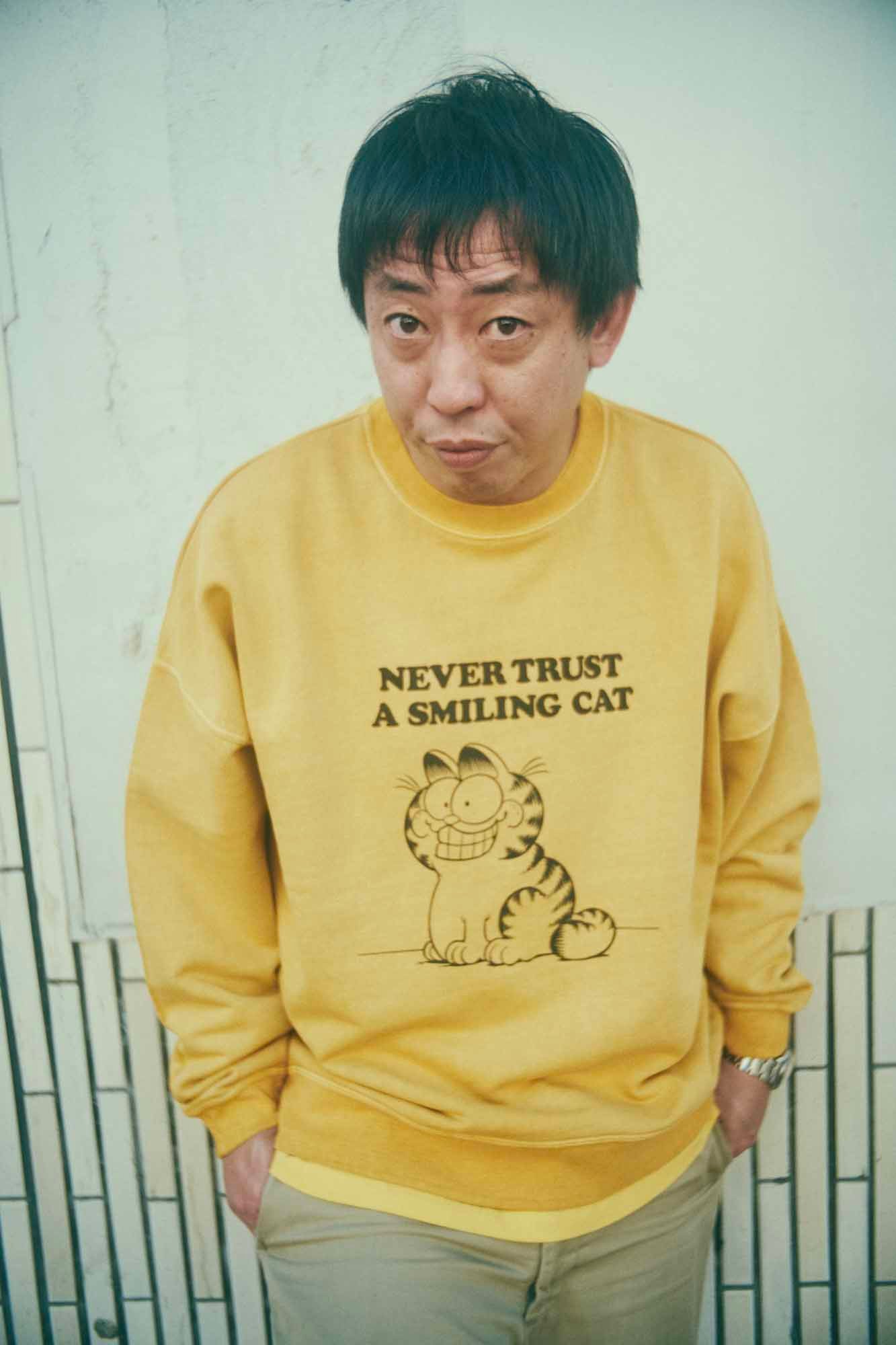 森田を起用したルック