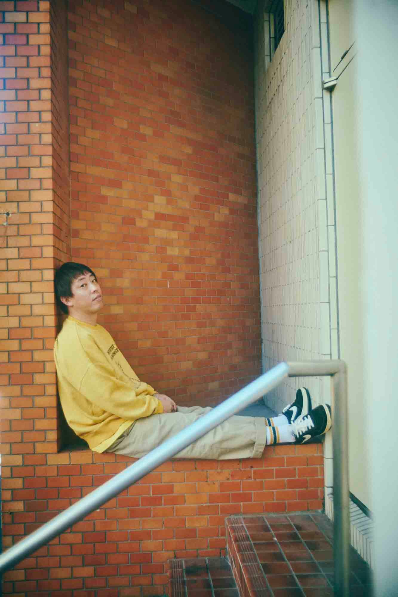 森田を起用したルック