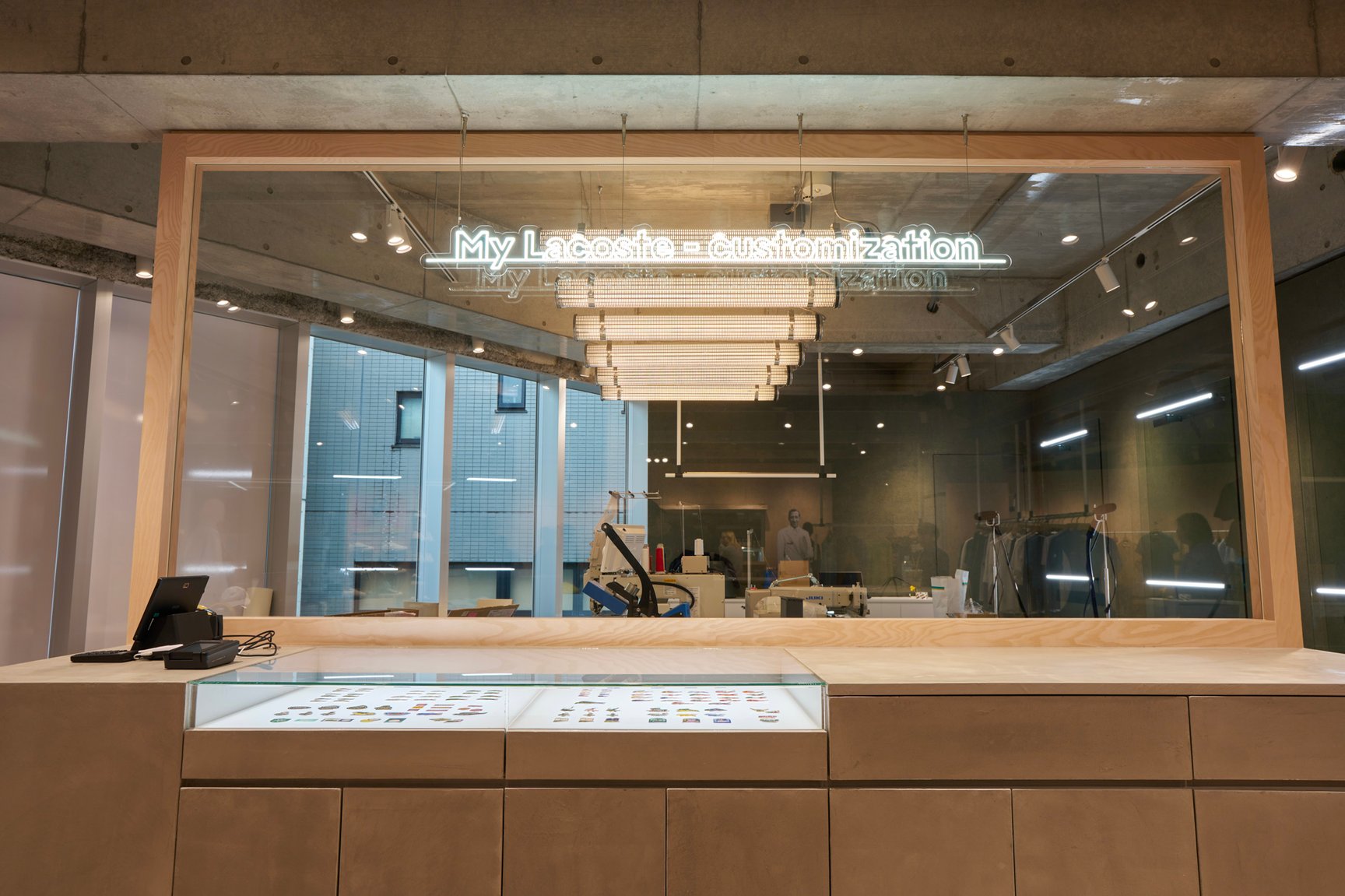 Lacoste Harajuku カスタマイズサービス