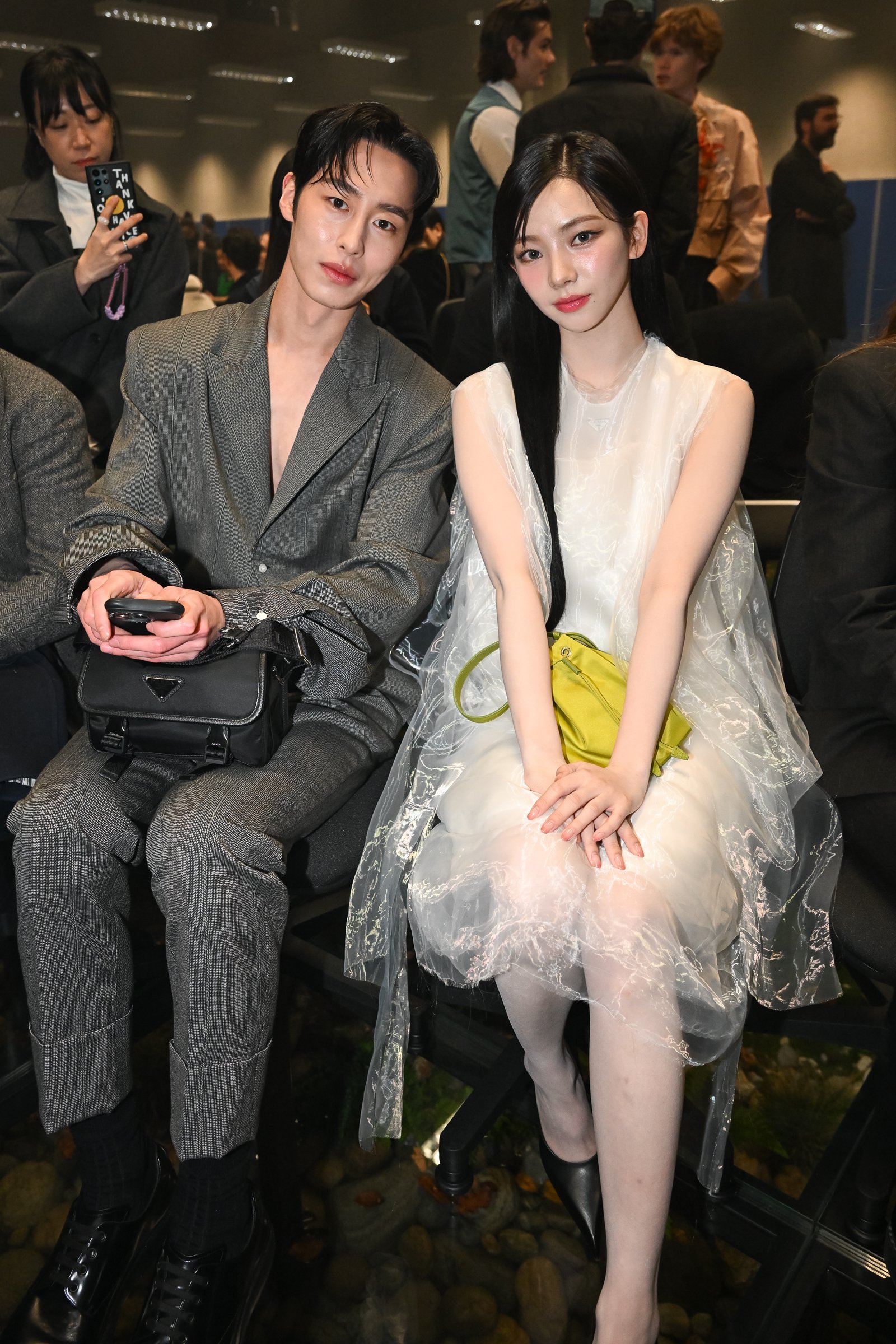 イ・ジェウクとカリナ