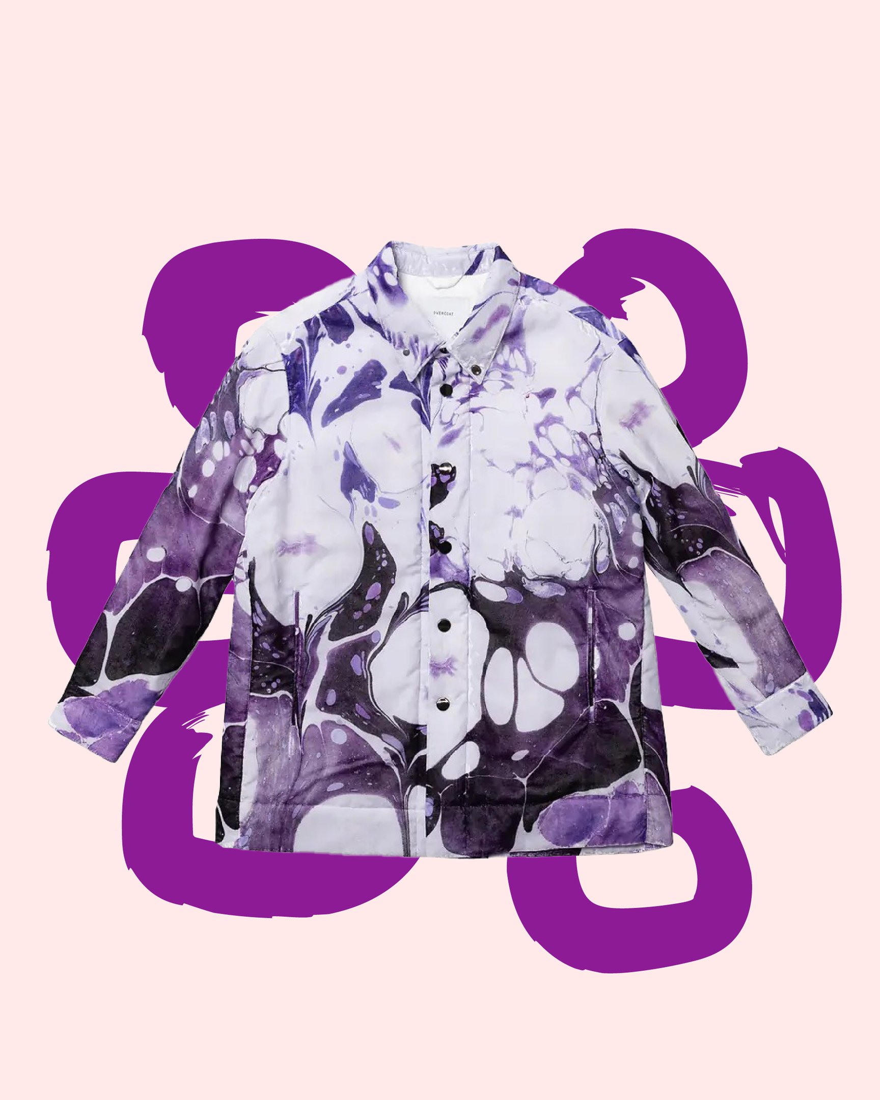 オーバーコートのジャケット