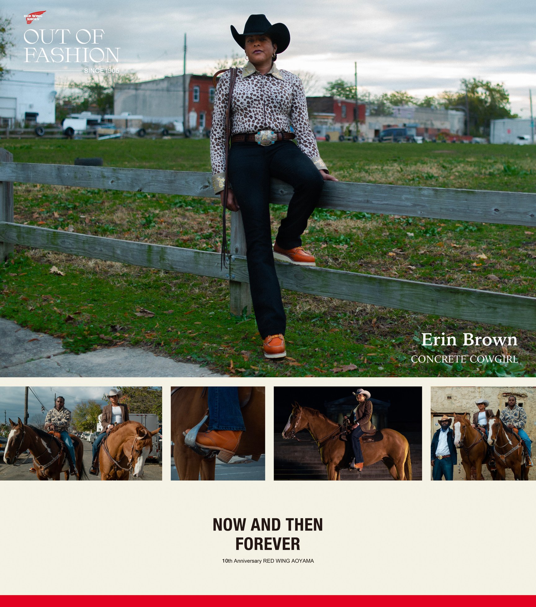 レッドウィングのブーツを履いた人のヴィジュアル