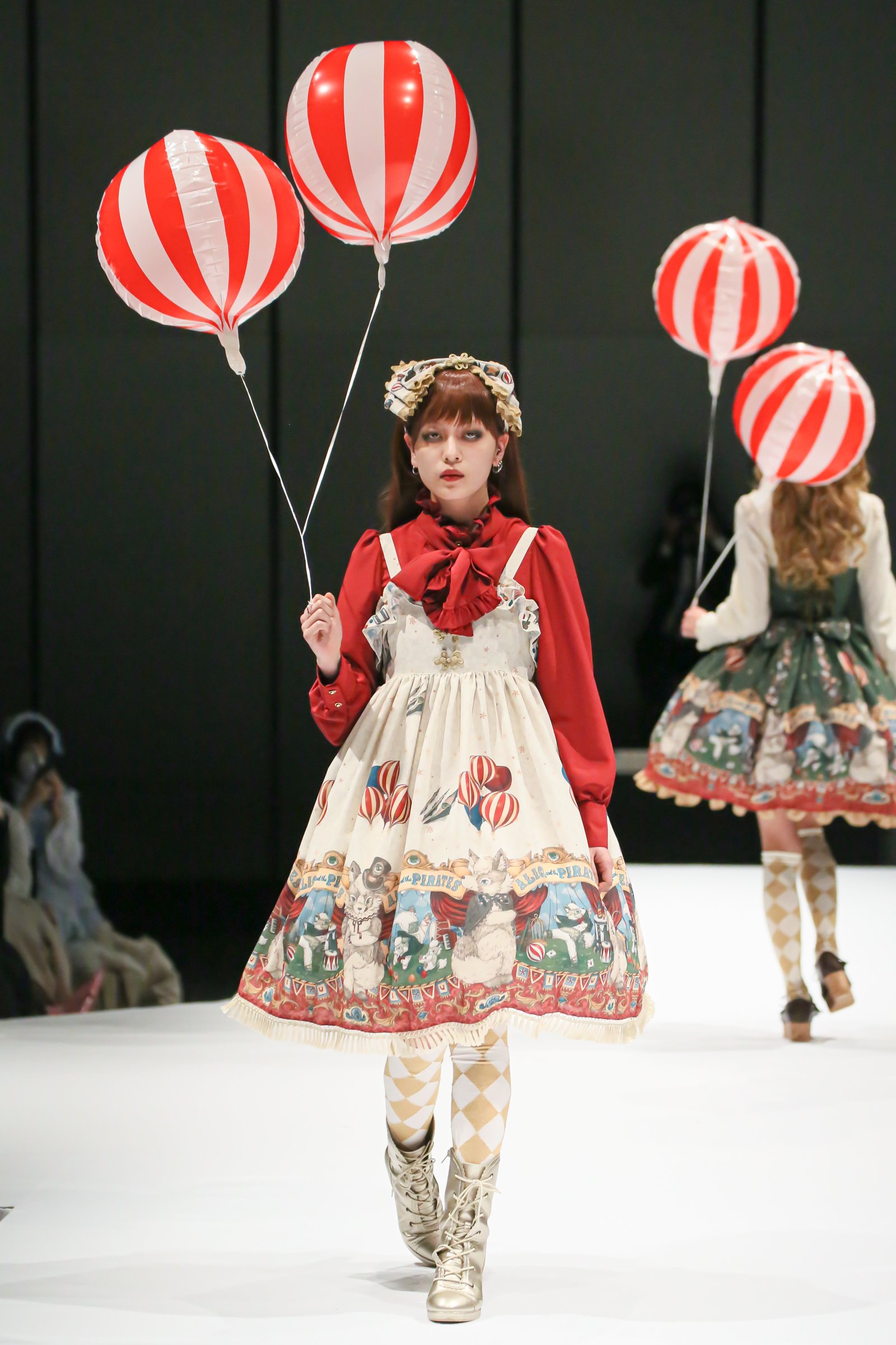 ファッションショーの様子