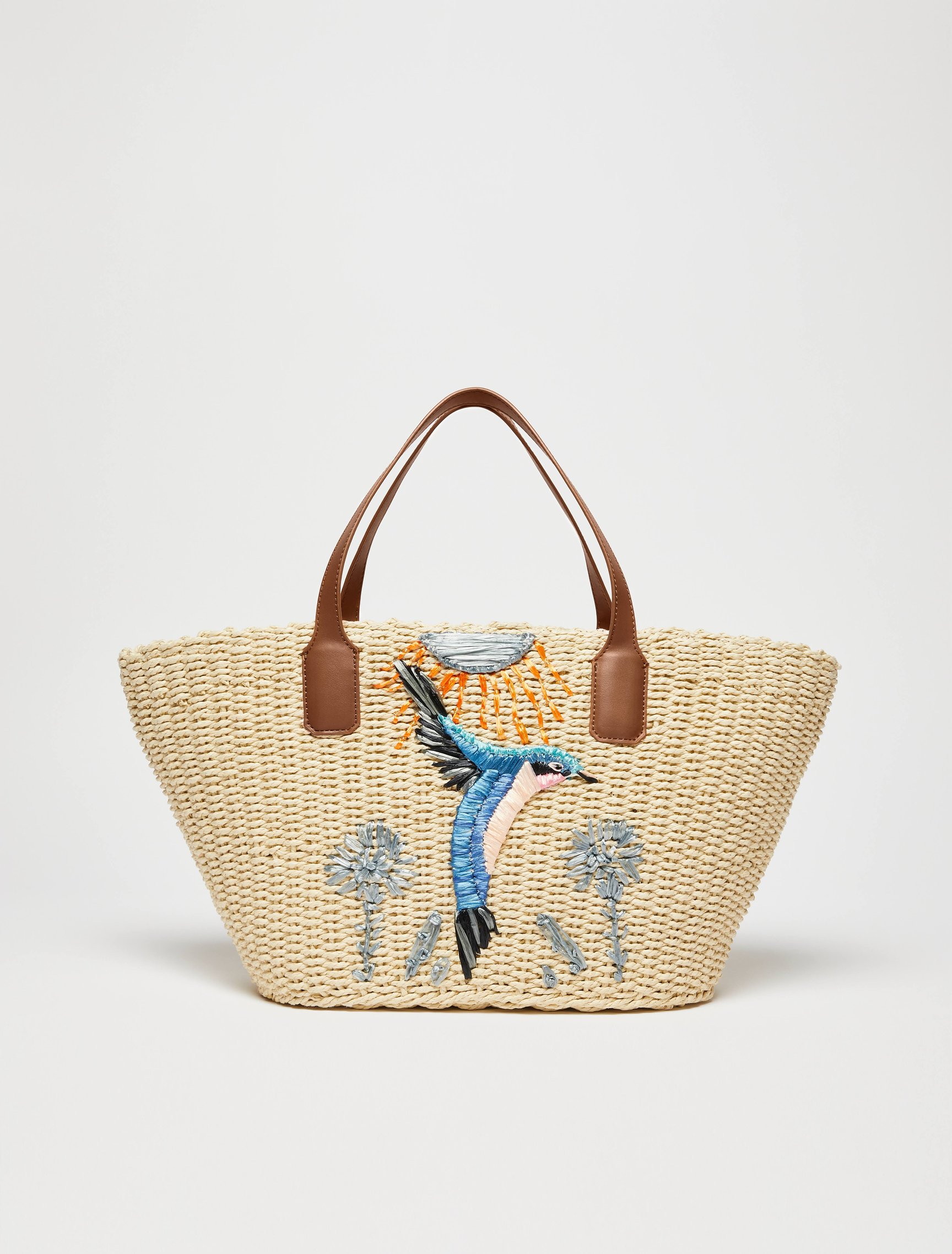 「カサブランカ」ハミングバード ウーブン バッグ 4万6200円