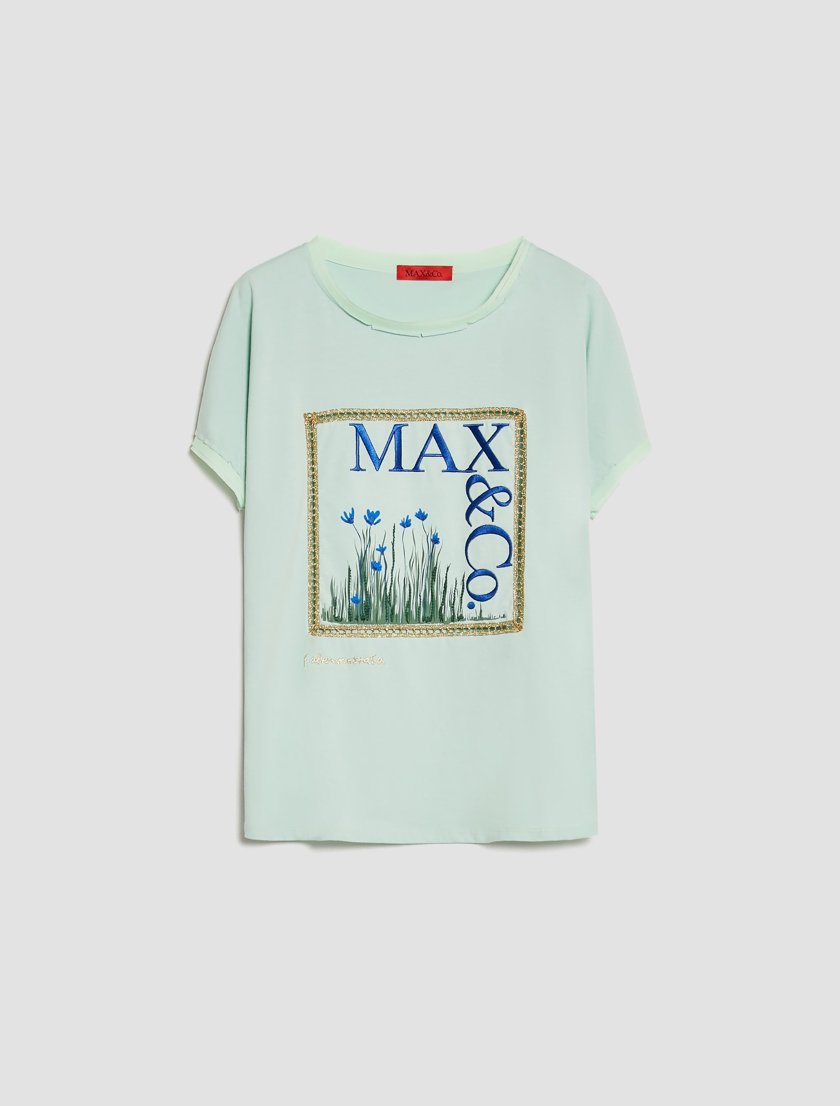 「ドリームティー」ロゴ エンブロイダリー Tシャツ 2万7500円 ※3月下旬発売予定