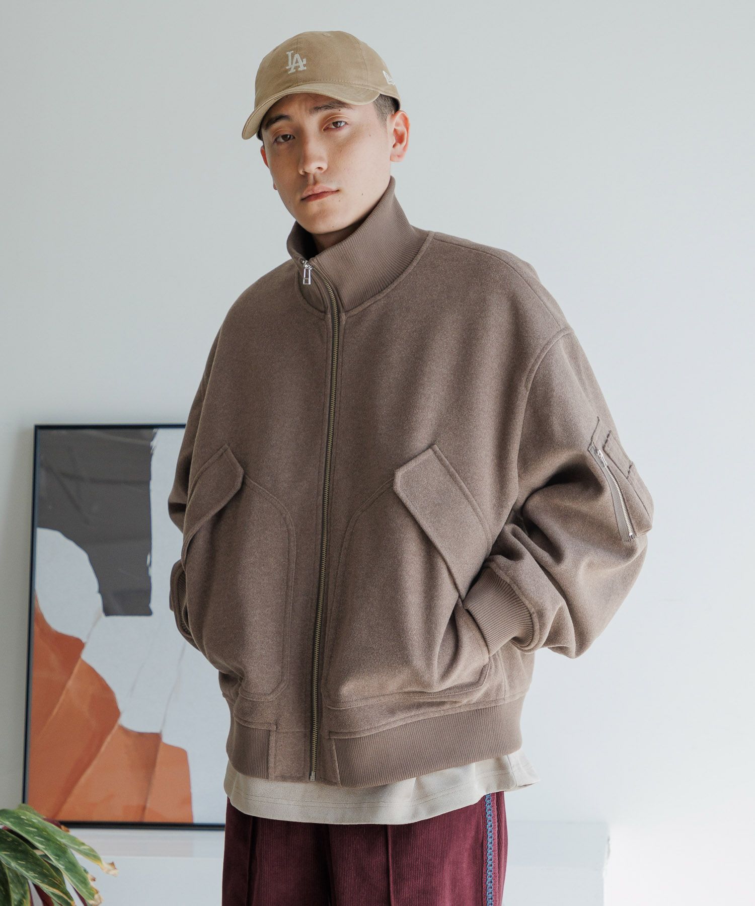 アダストリアの独自素材アウター