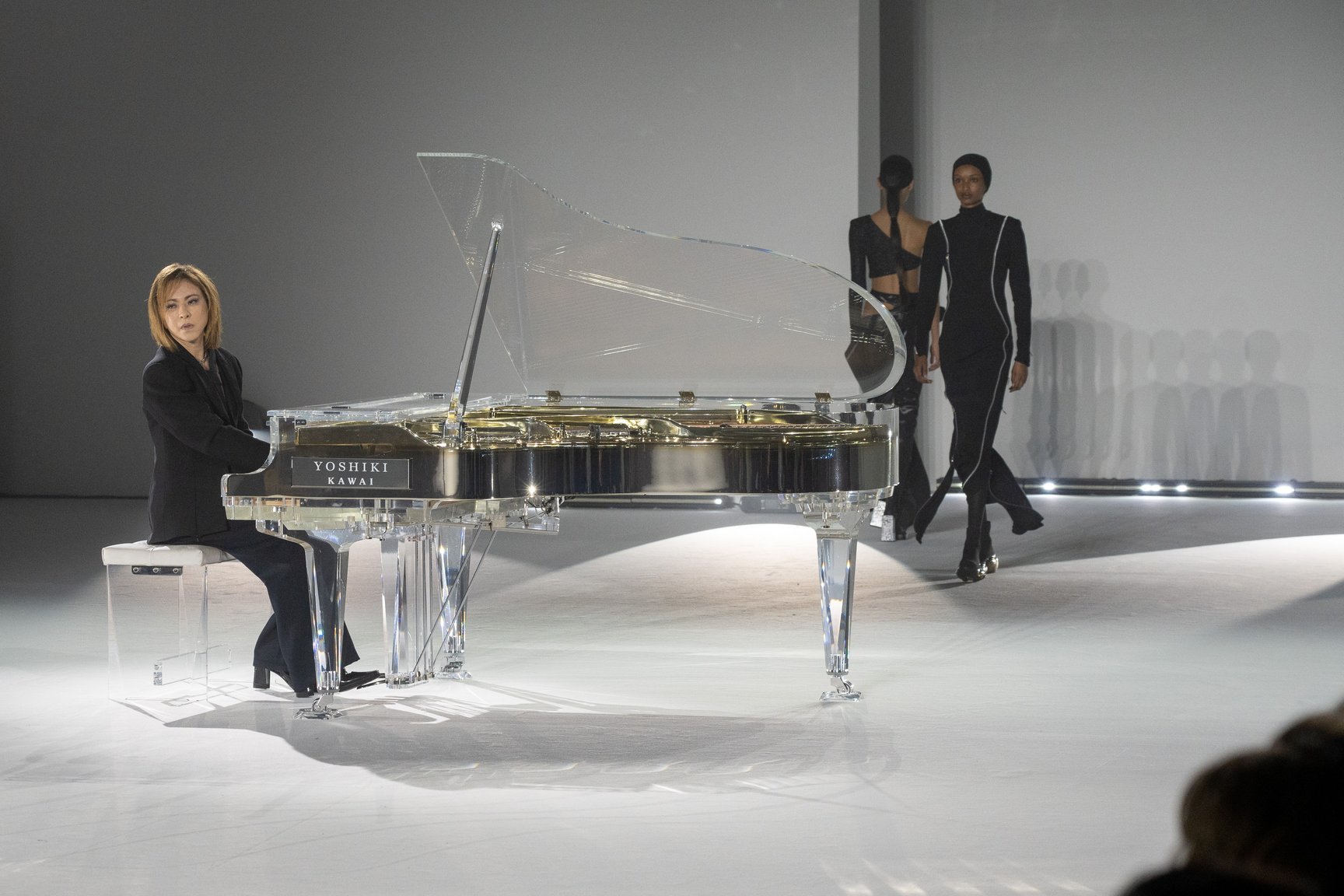 ショーで披露した生演奏