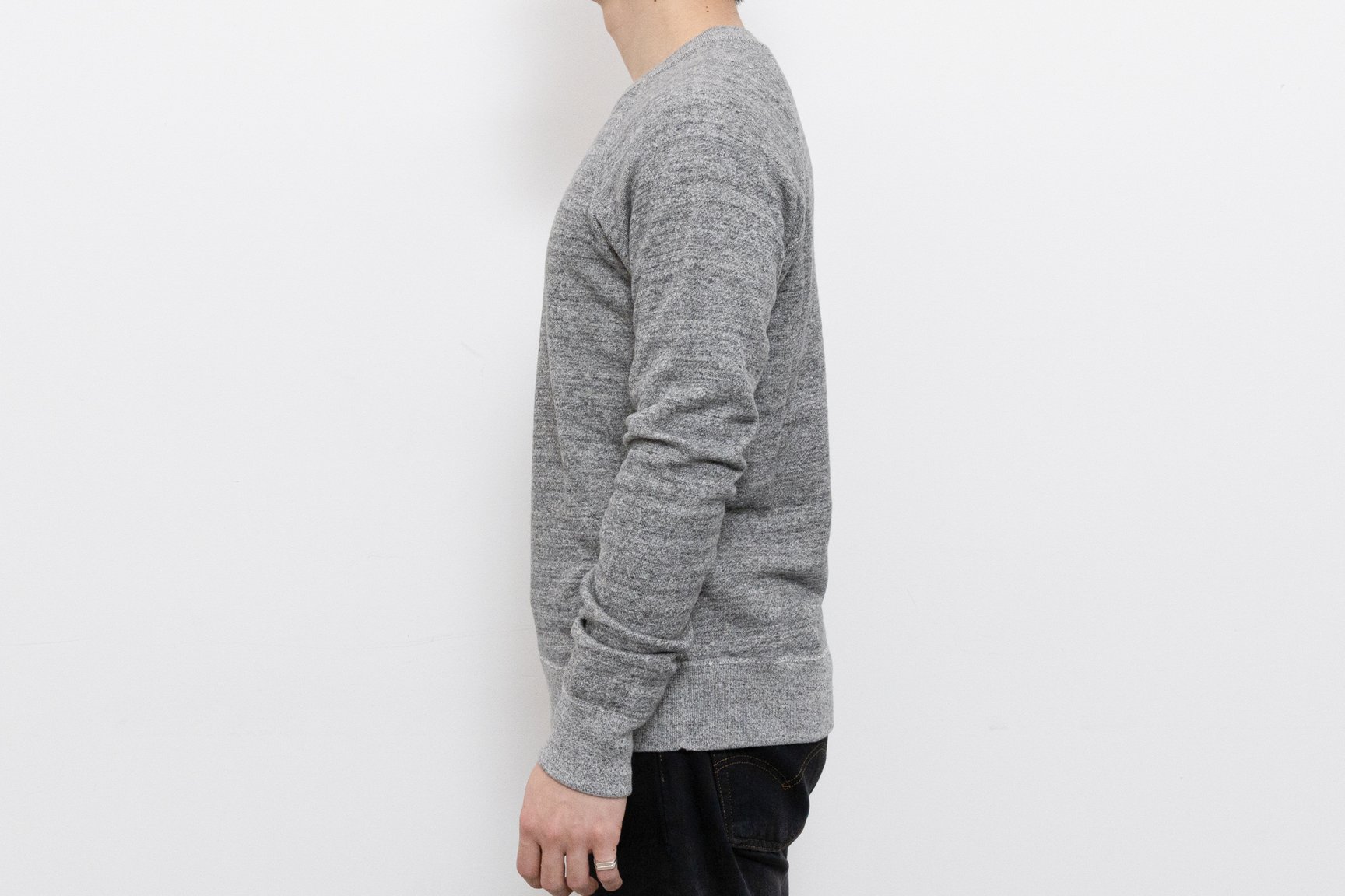 N.ハリウッドのスウェットの着用画像