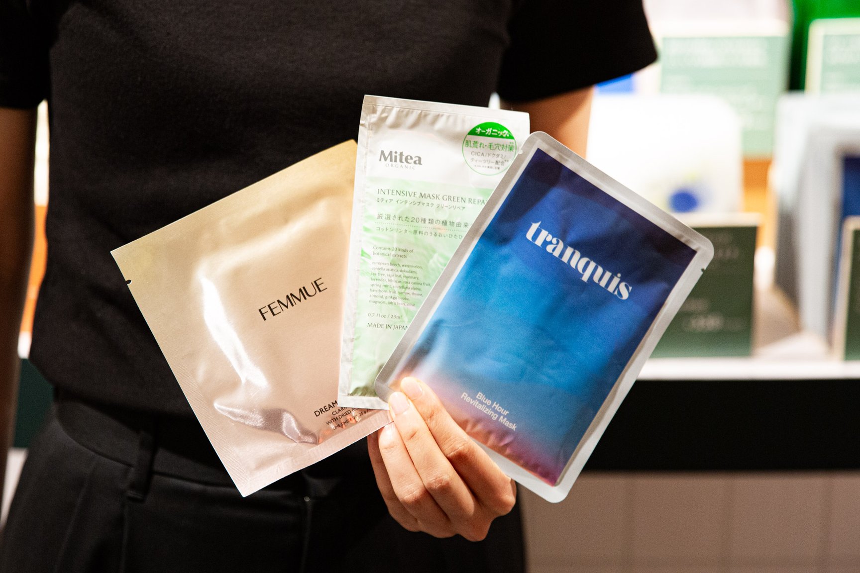 2024年ビープルフェルのシートマスクのブース