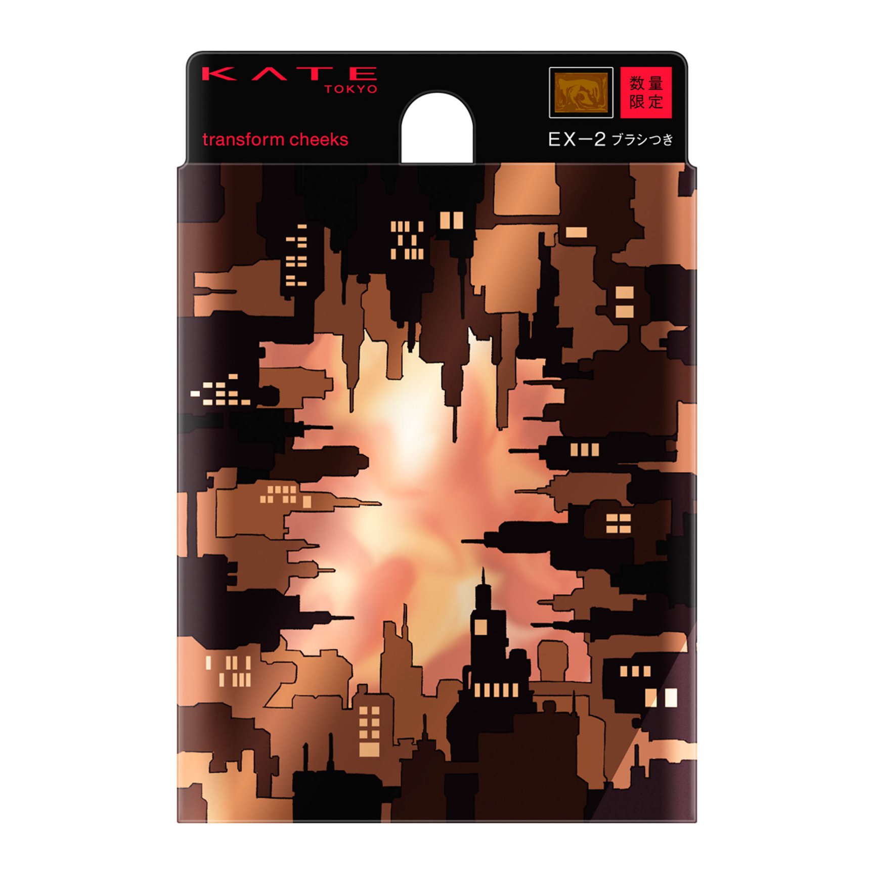 ケイトの限定コレクション「トーキョー未来散歩」のチーク