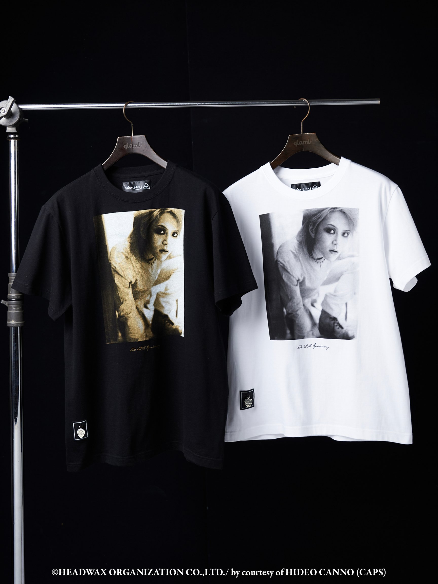 glamb hide tシャツ hide × glamb Upside Down hide T-Shirt | 特集から探す,hide