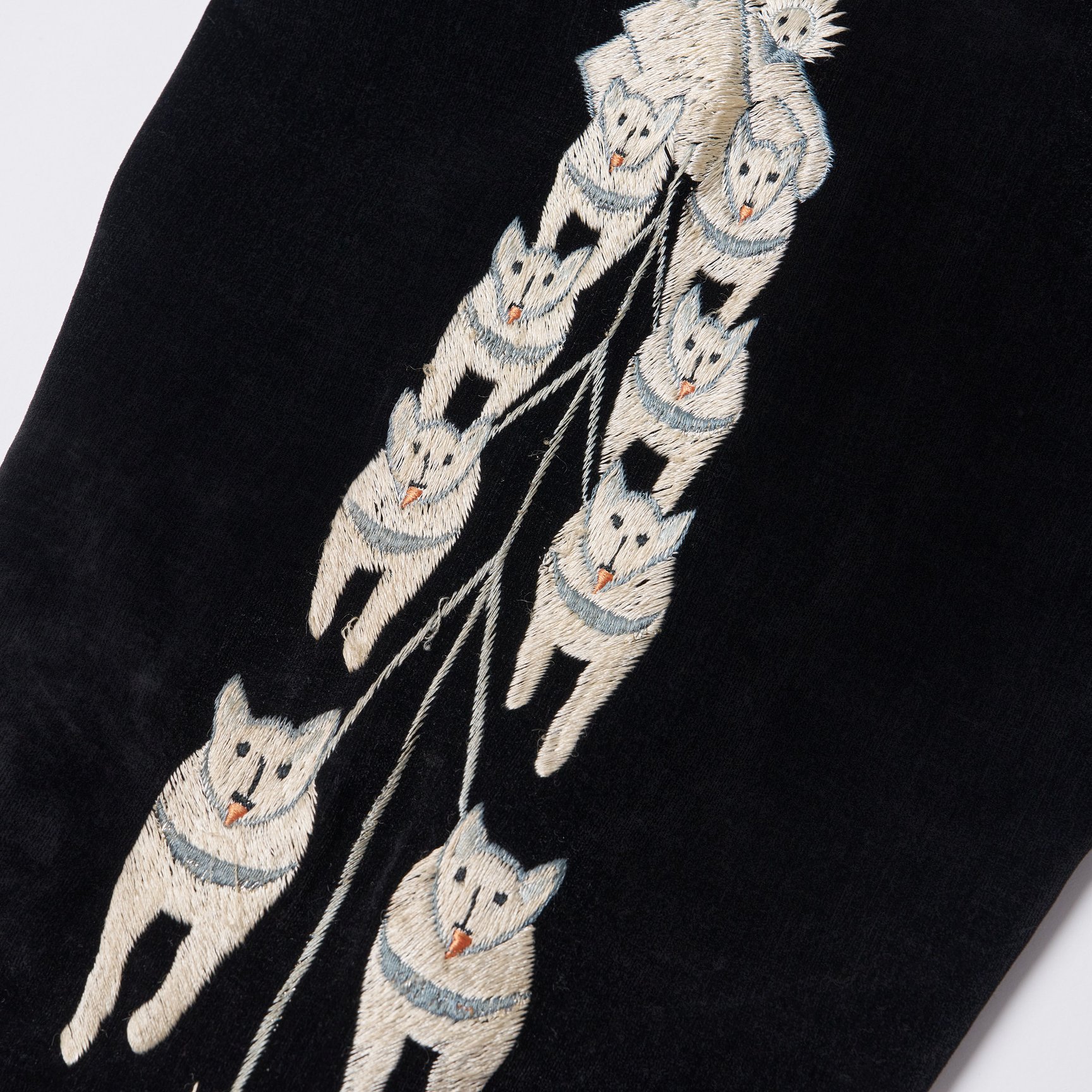 ヴィンテージスカジャン袖刺繍