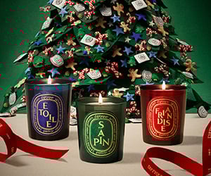 ディプティック Diptyque 2024年　ホリデー　キャンドル 2024年クリスマスコフレ】ディプティック：新作キャンドル3種