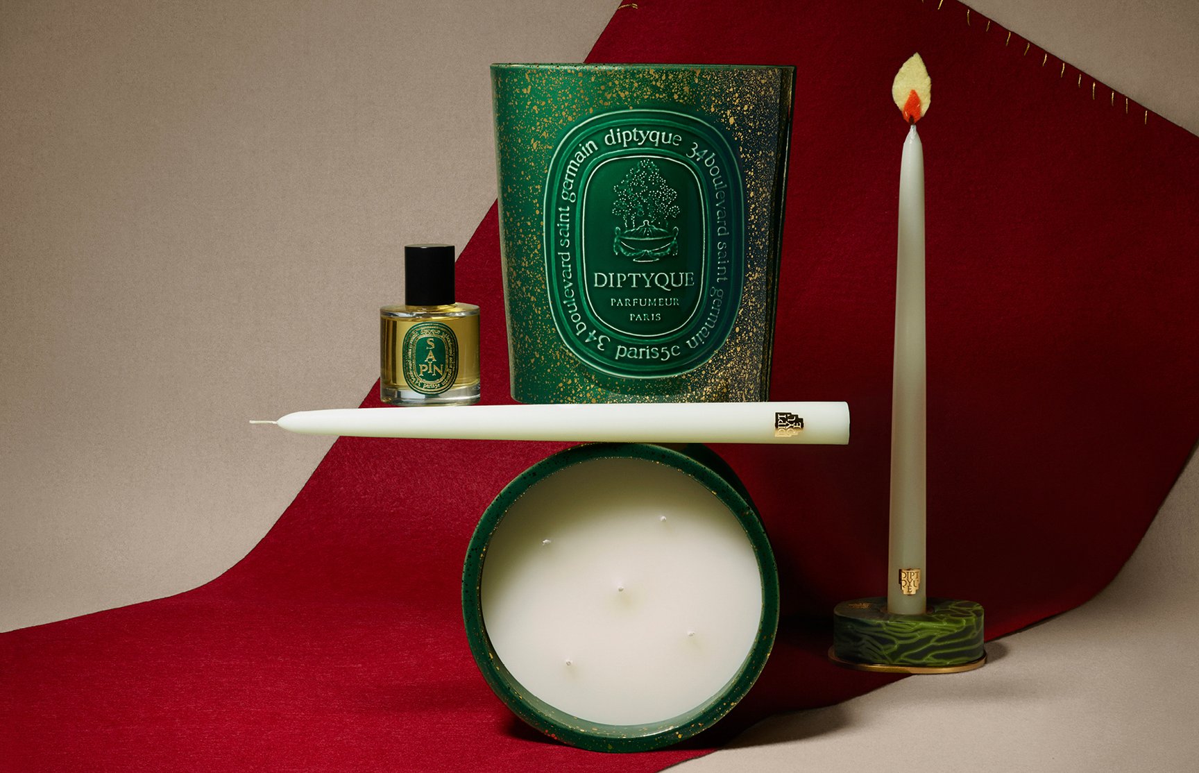 2024年クリスマスコフレ】ディプティック：新作キャンドル3種