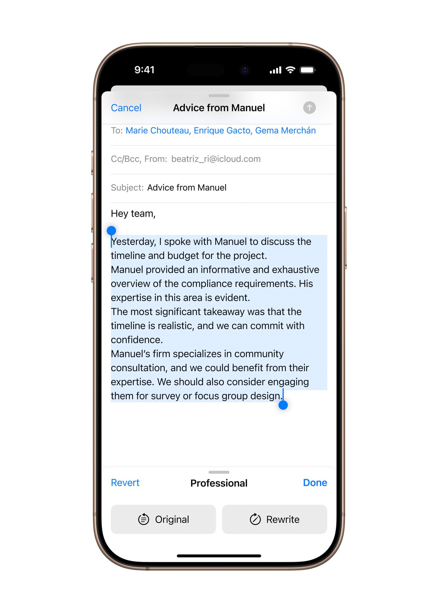 iPhoneのイメージ画像