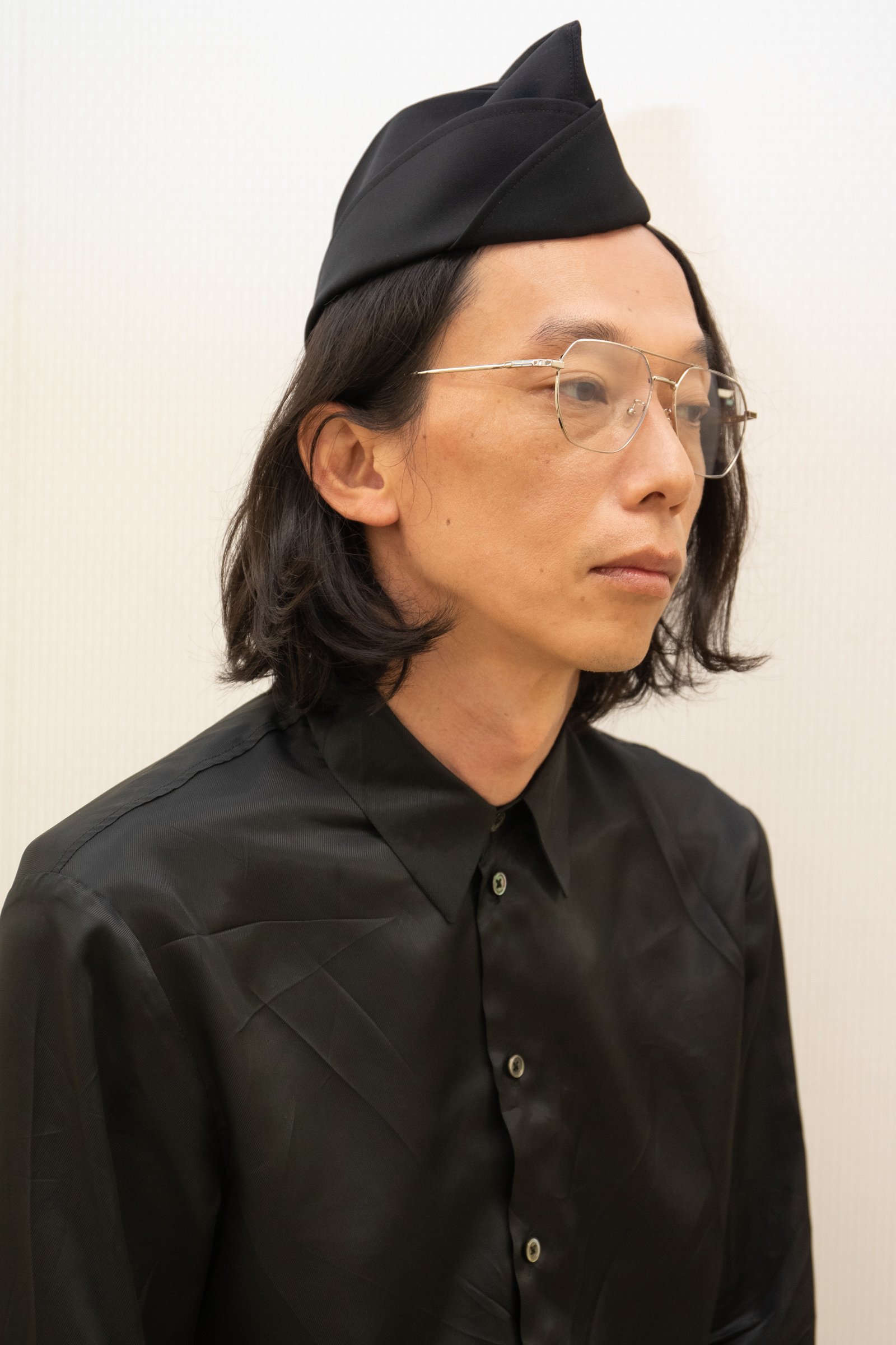 ケイスケヨシダ25SSコレクションのバックステージ