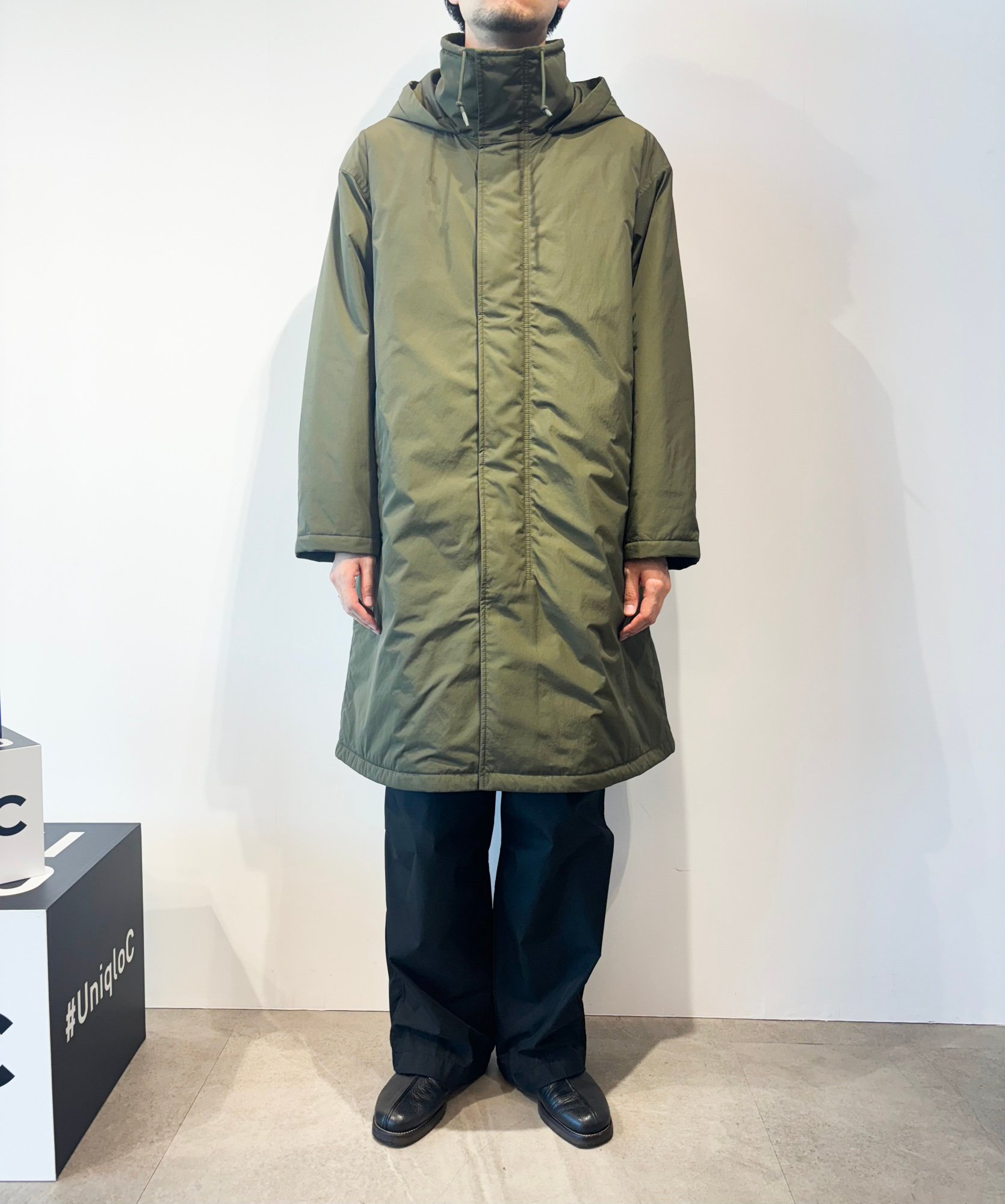 UNIQLO C フーデッドコート サイズM カラーオリーブ ユニクロ : シー」初のメンズで買うべきものは? 編集部が選ぶ