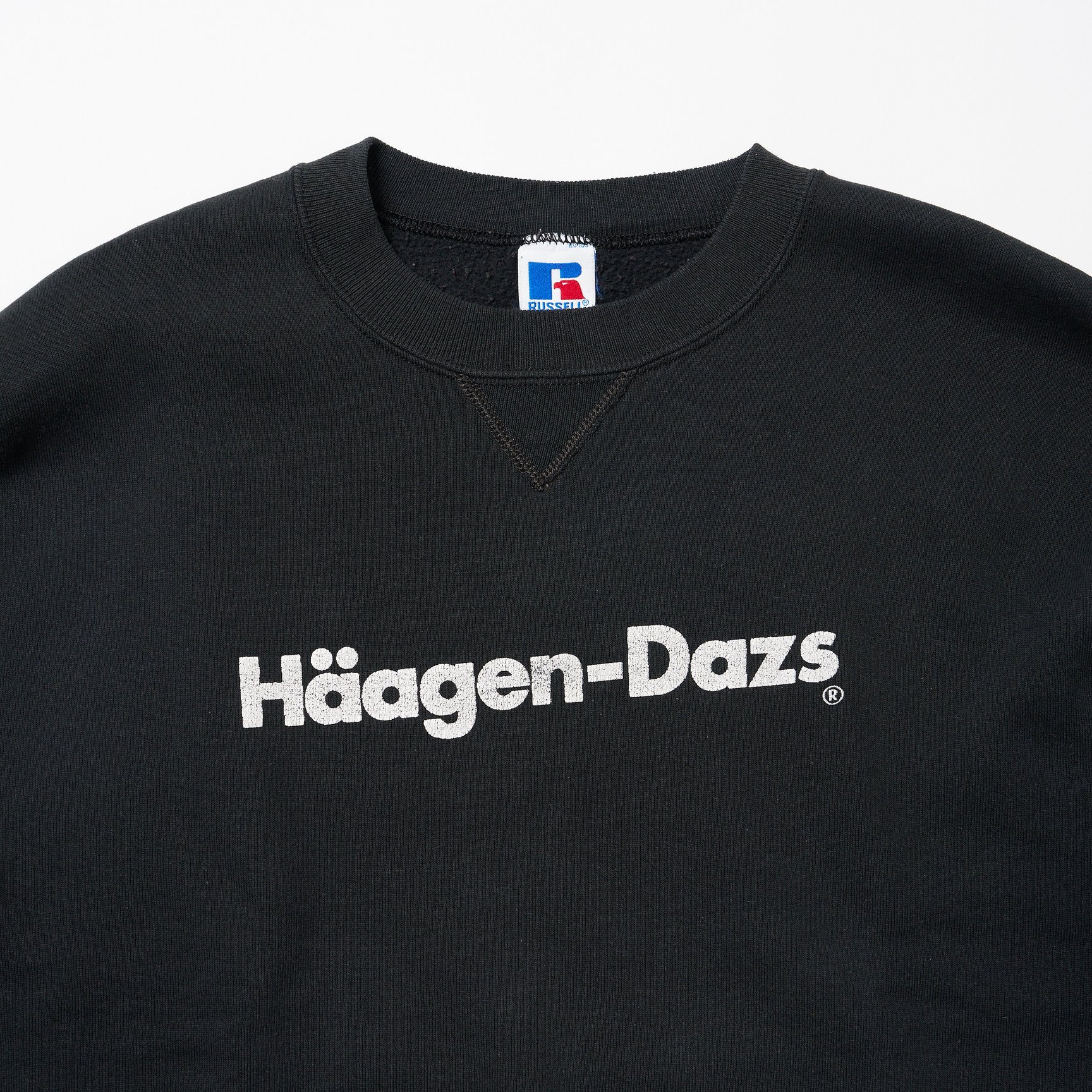 ハーゲンダッツのスウェットのプリント
