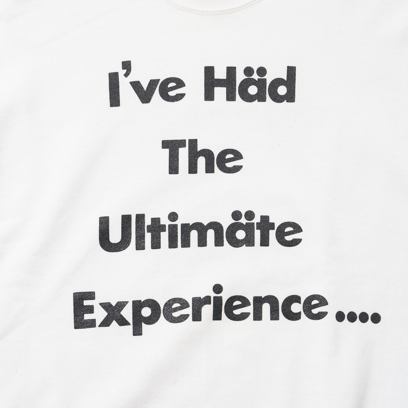 ハーゲンダッツのスウェットのフロントプリント