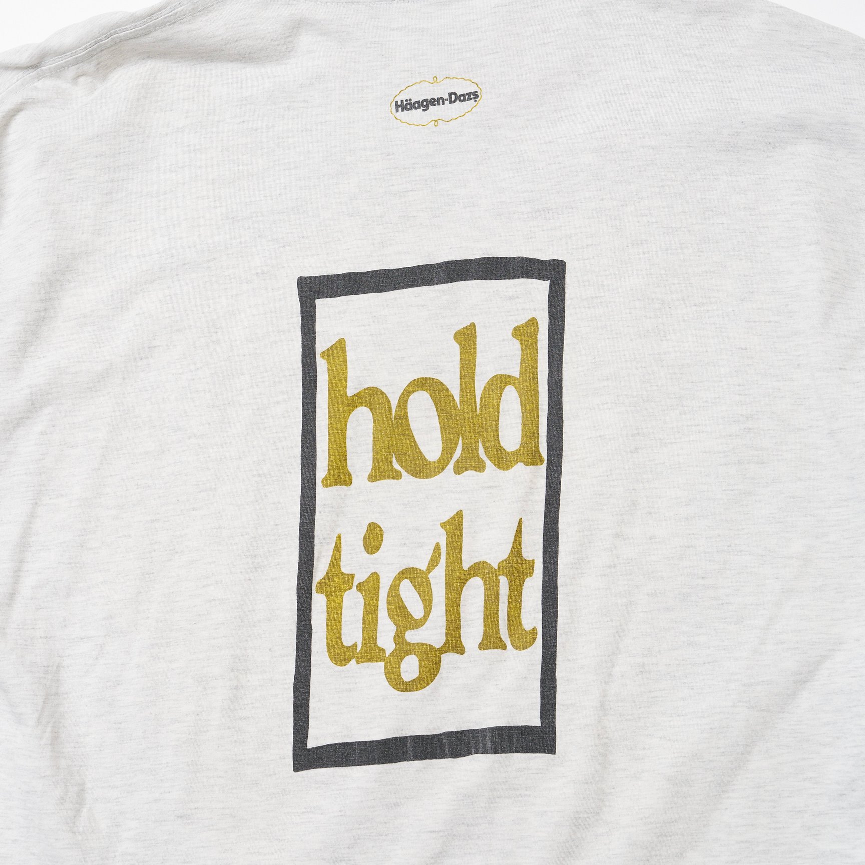 ハーゲンダッツのフォトTシャツプリントディティール