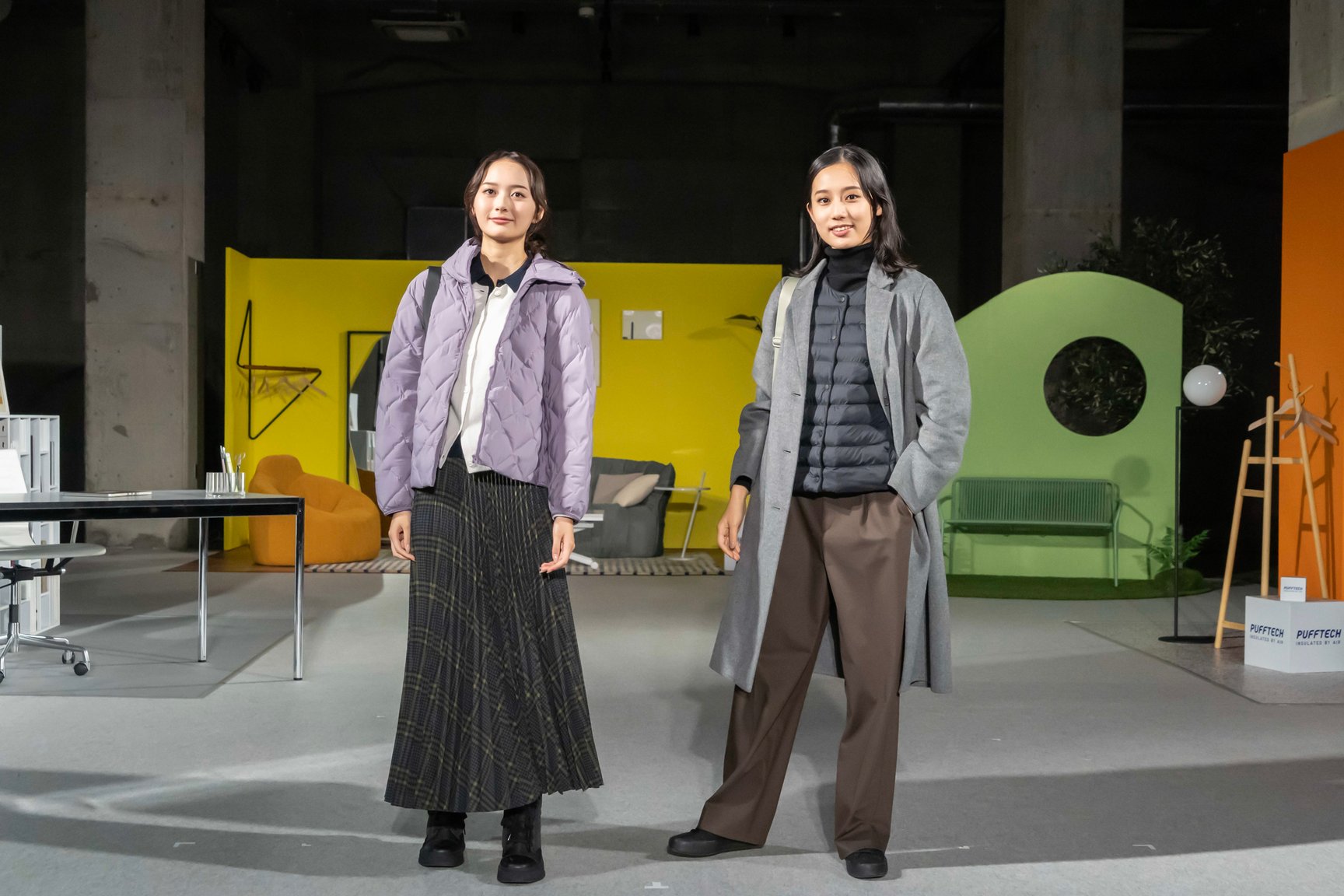 ユニクロのダウン「パフテック」の2024年秋冬コレクション
