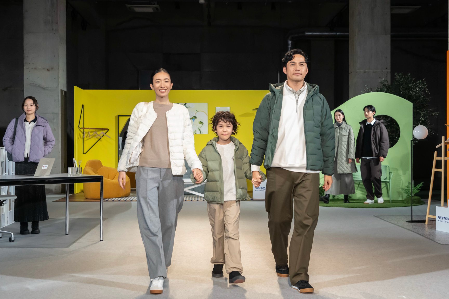 ユニクロのダウン「パフテック」の2024年秋冬コレクション