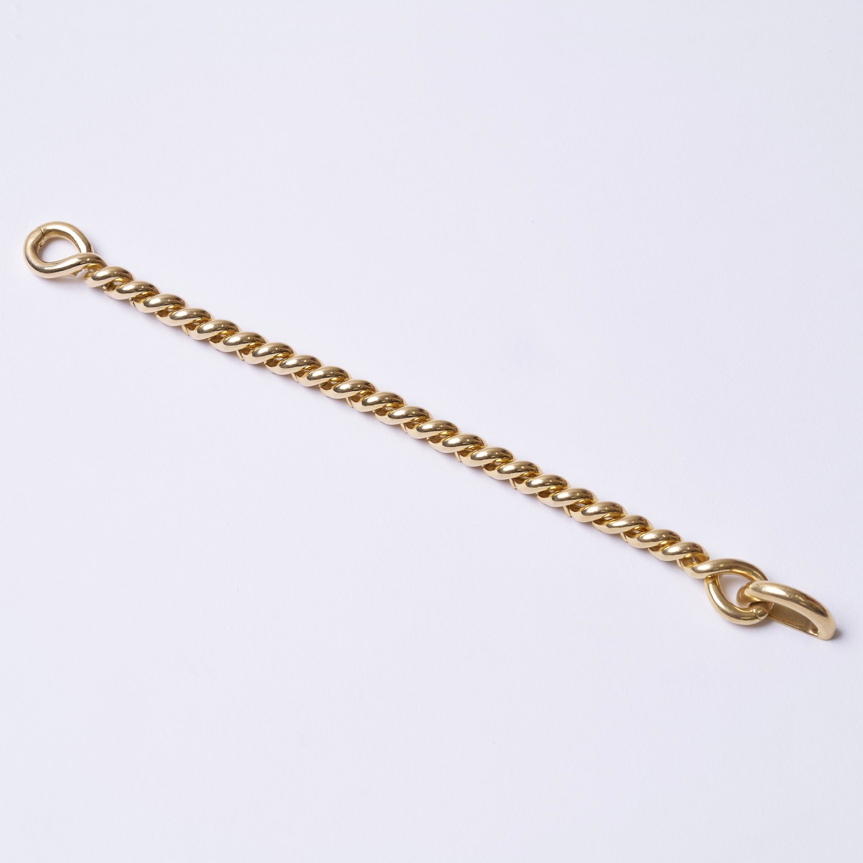 エルメス トルサード ゴールドブレスレット