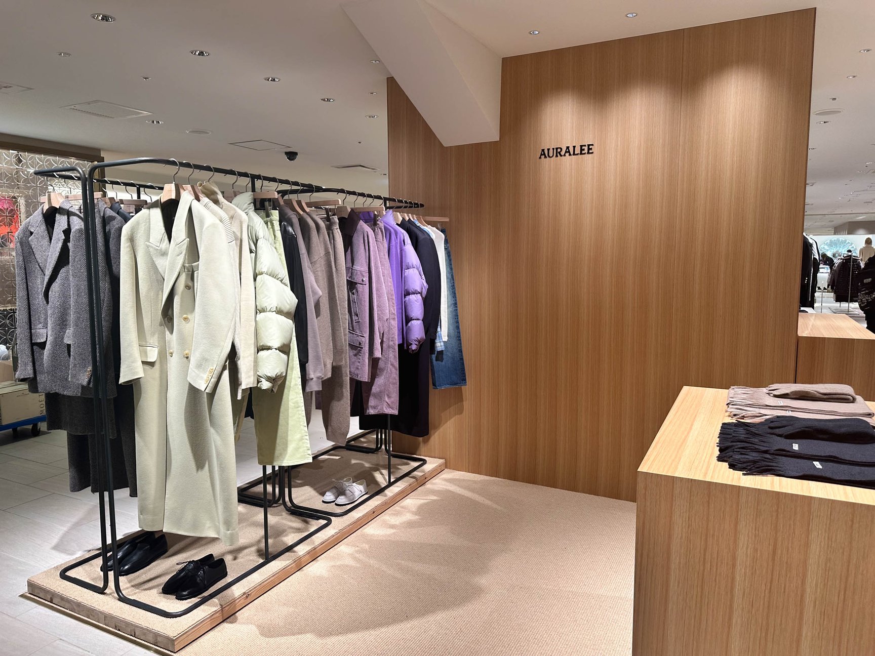 伊勢丹新宿店本館4階のオーラリー