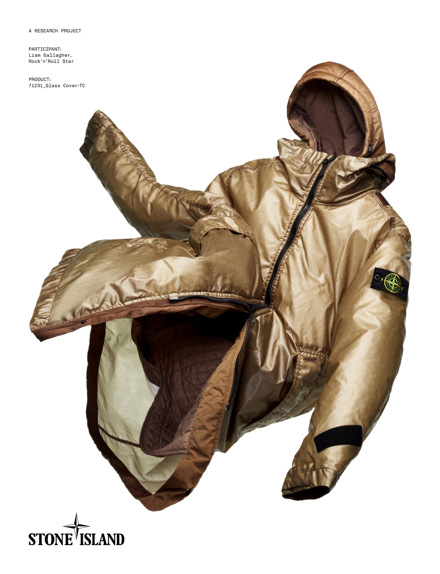 ジャケット・アウター stone  10s ice jacket ストーンアイランドがジャケット2型発売、気温で色が変化する