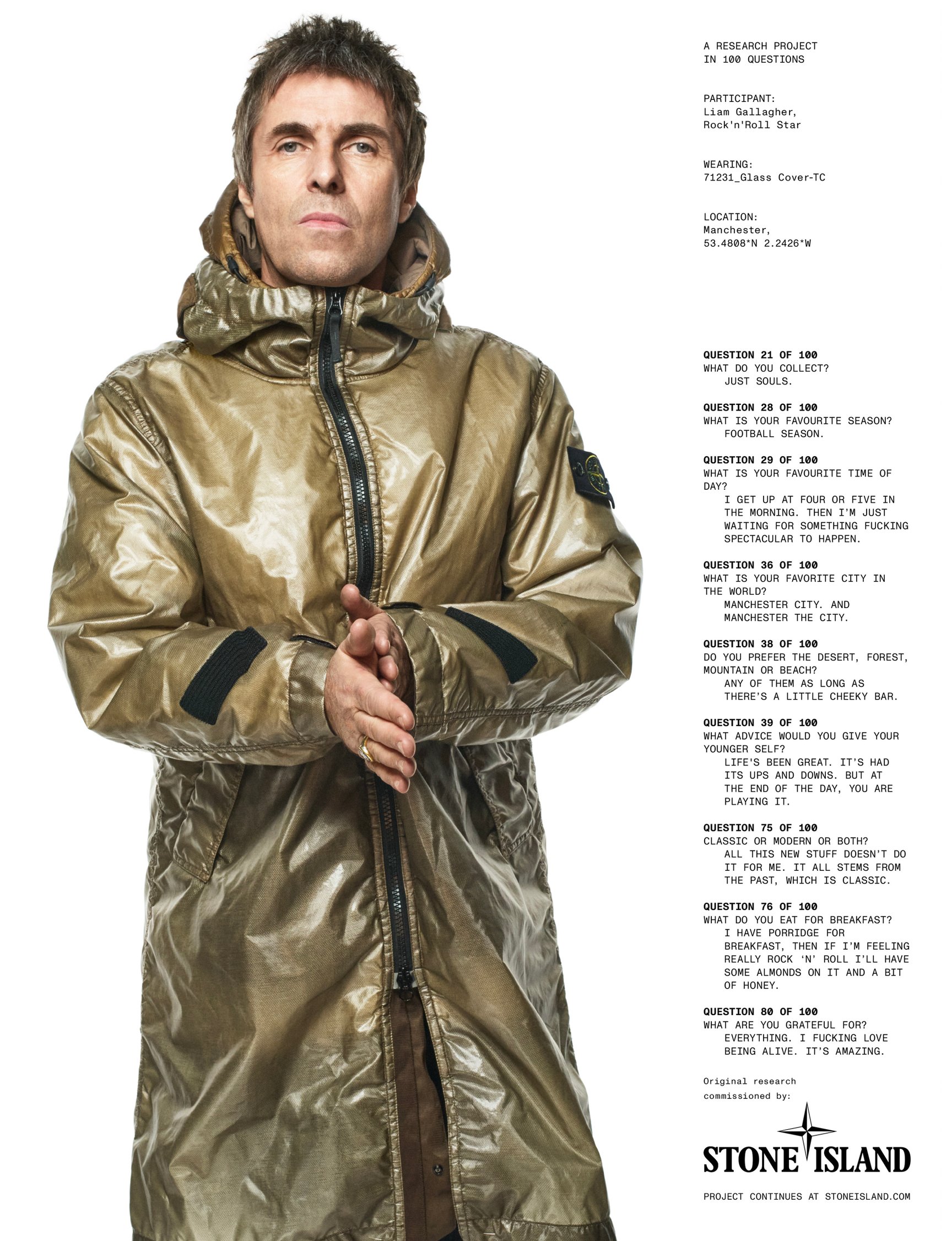 ジャケット・アウター stone  10s ice jacket ストーンアイランドがジャケット2型発売、気温で色が変化する