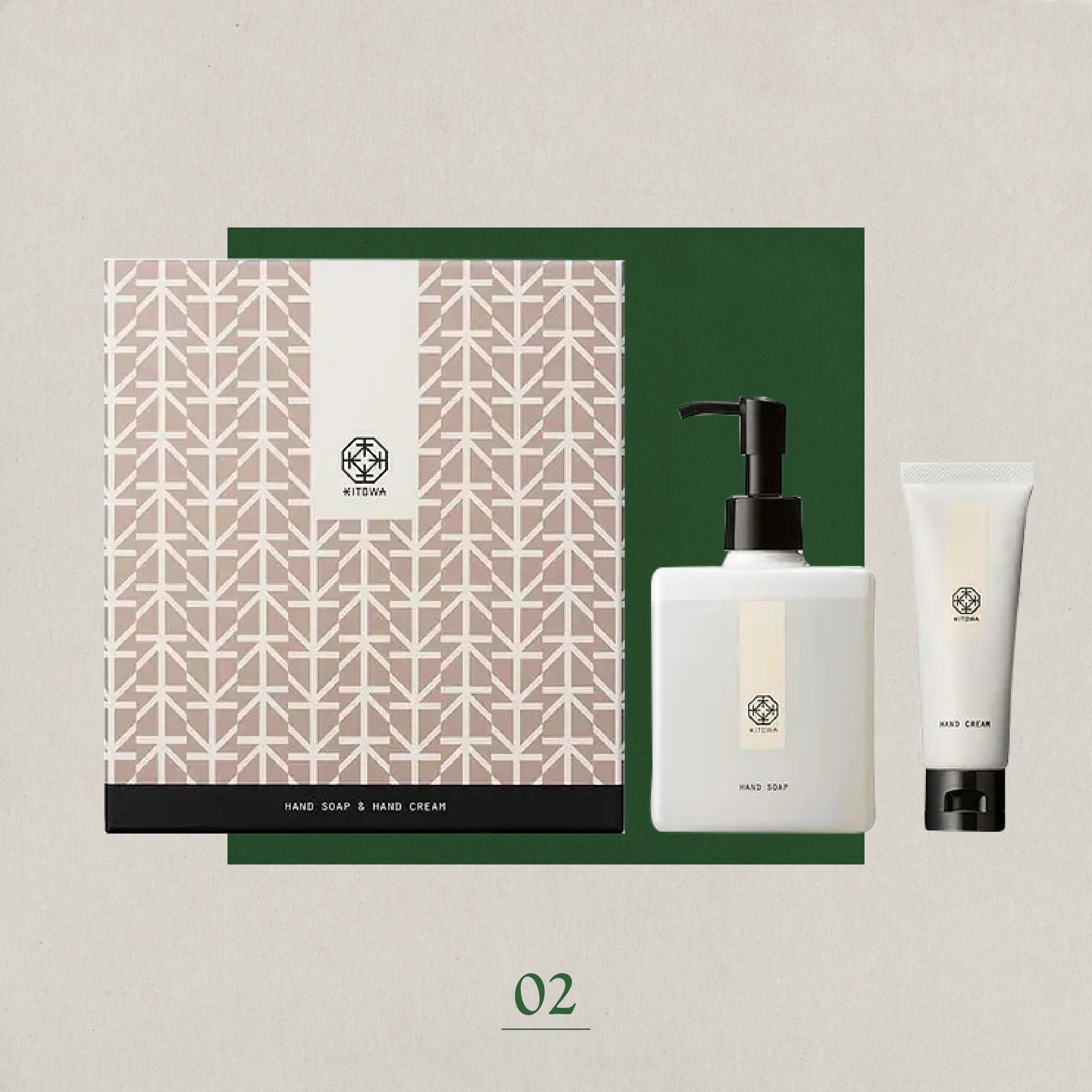 キトワのハンドソープ&ハンドクリームギフトセット