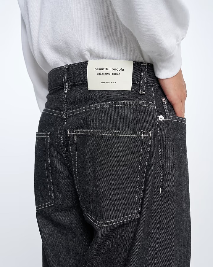 ビューティフルピープルのデニムパンツ