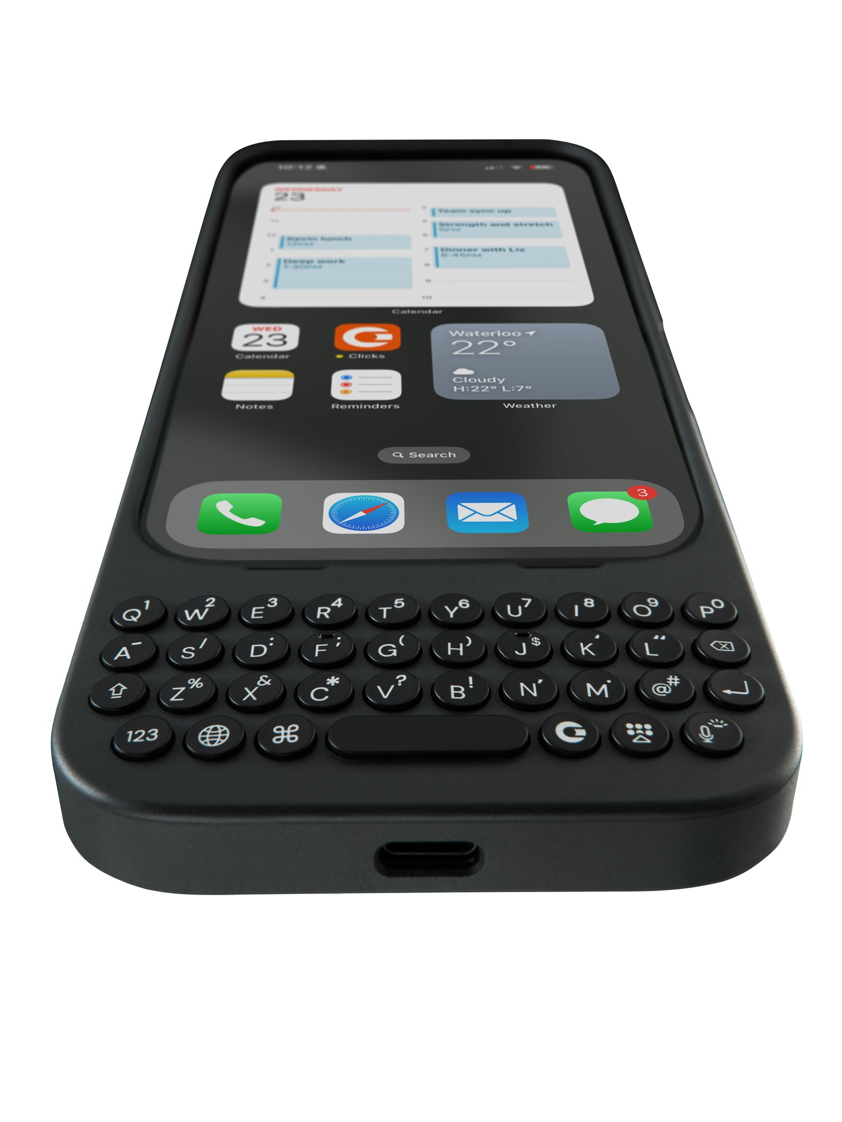 Clicks Keyboard　日本未発売　iPhone15用 Amazon.co.jp: Clicks(クリックス) iPhone 15 Pro 用 キーボード