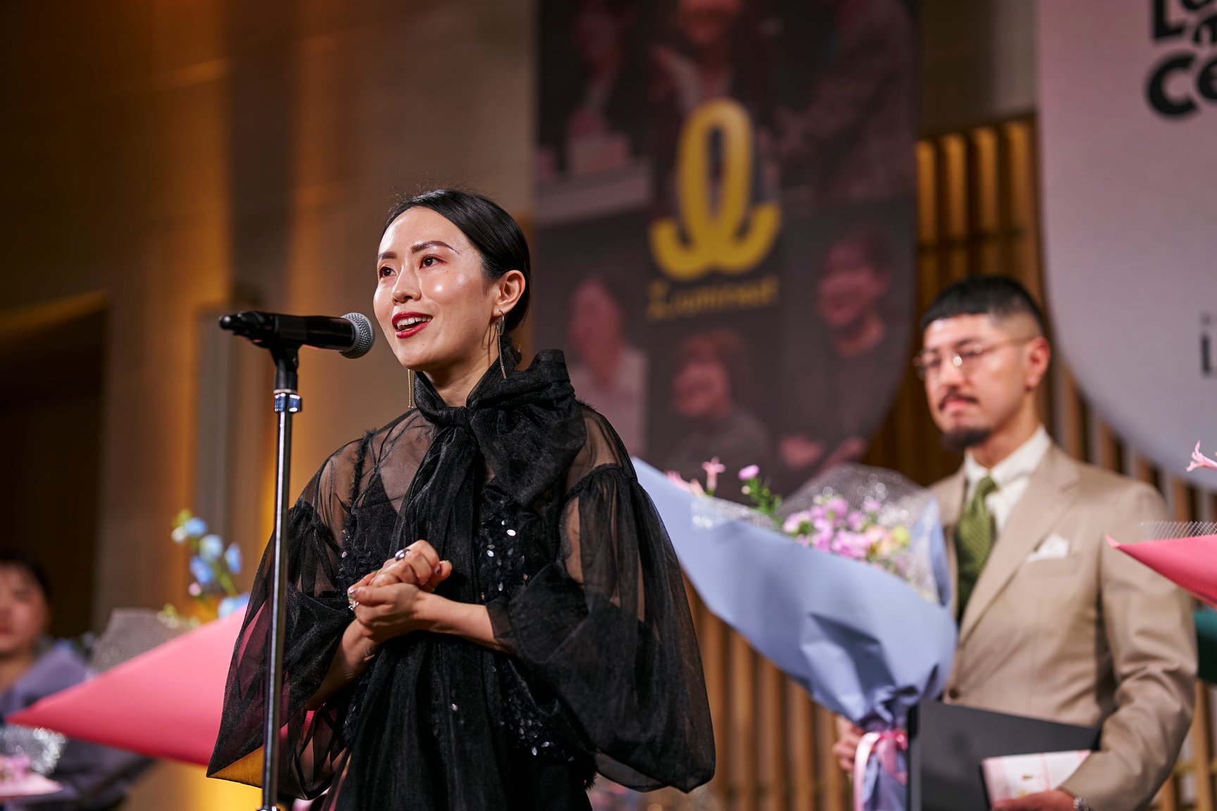 表彰式の様子